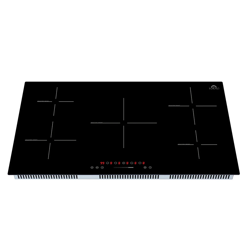 Forno  Parco 36-Inch Induction Cooktop, 5 Zones, 10200W, Touch Control, 9 Power Levels & Booster Function (FCTIN0583-36) - Image 4