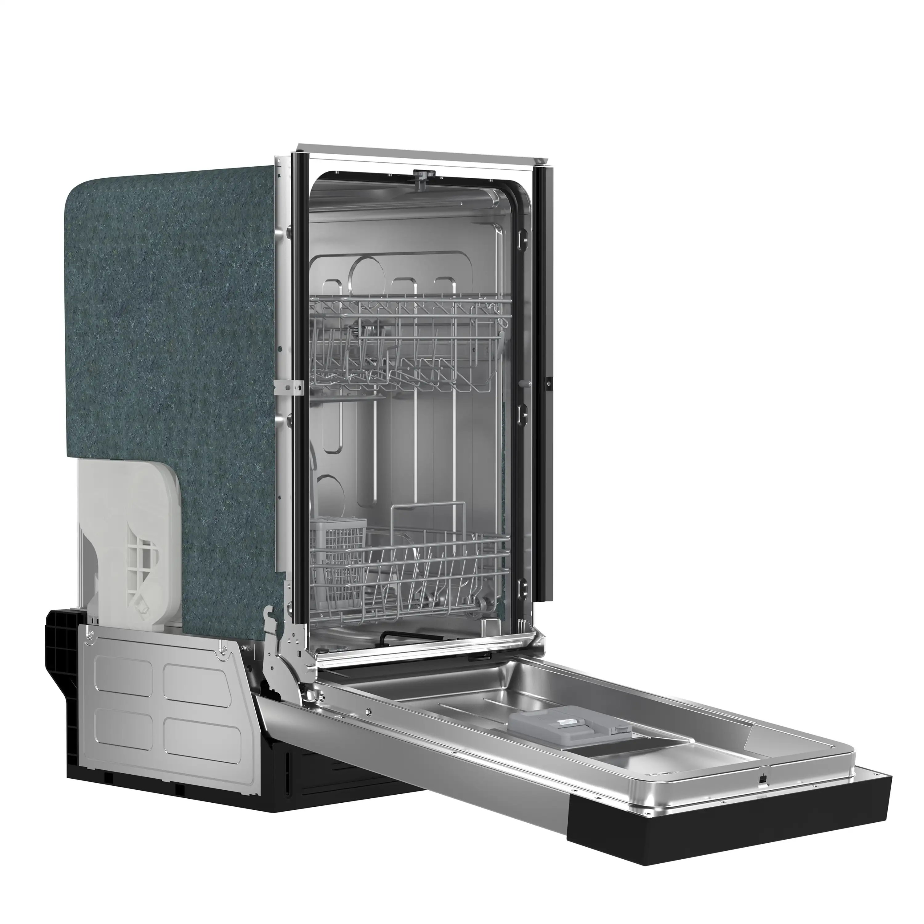 Forno Polo 18-Inch Dishwasher in Stainless Steel (FDWBI8041-18S) - Image 6