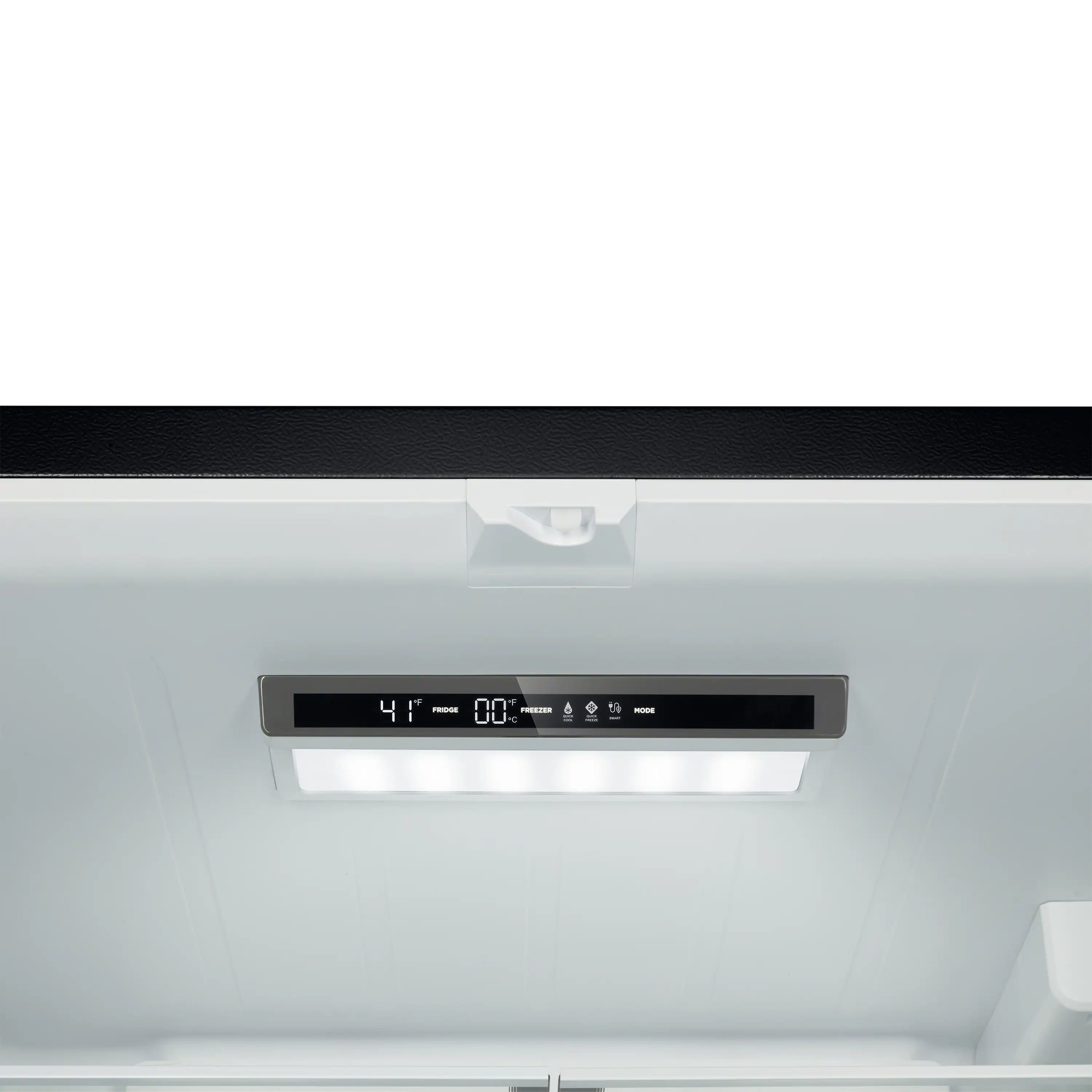 Forno Rivello 36-Inch French Door 27.4 Cu. Ft. Refrigerator with Internal Water Dispenser in Black with Stainless Steel Handles (FFFFD1783-36BLK) - Image 9
