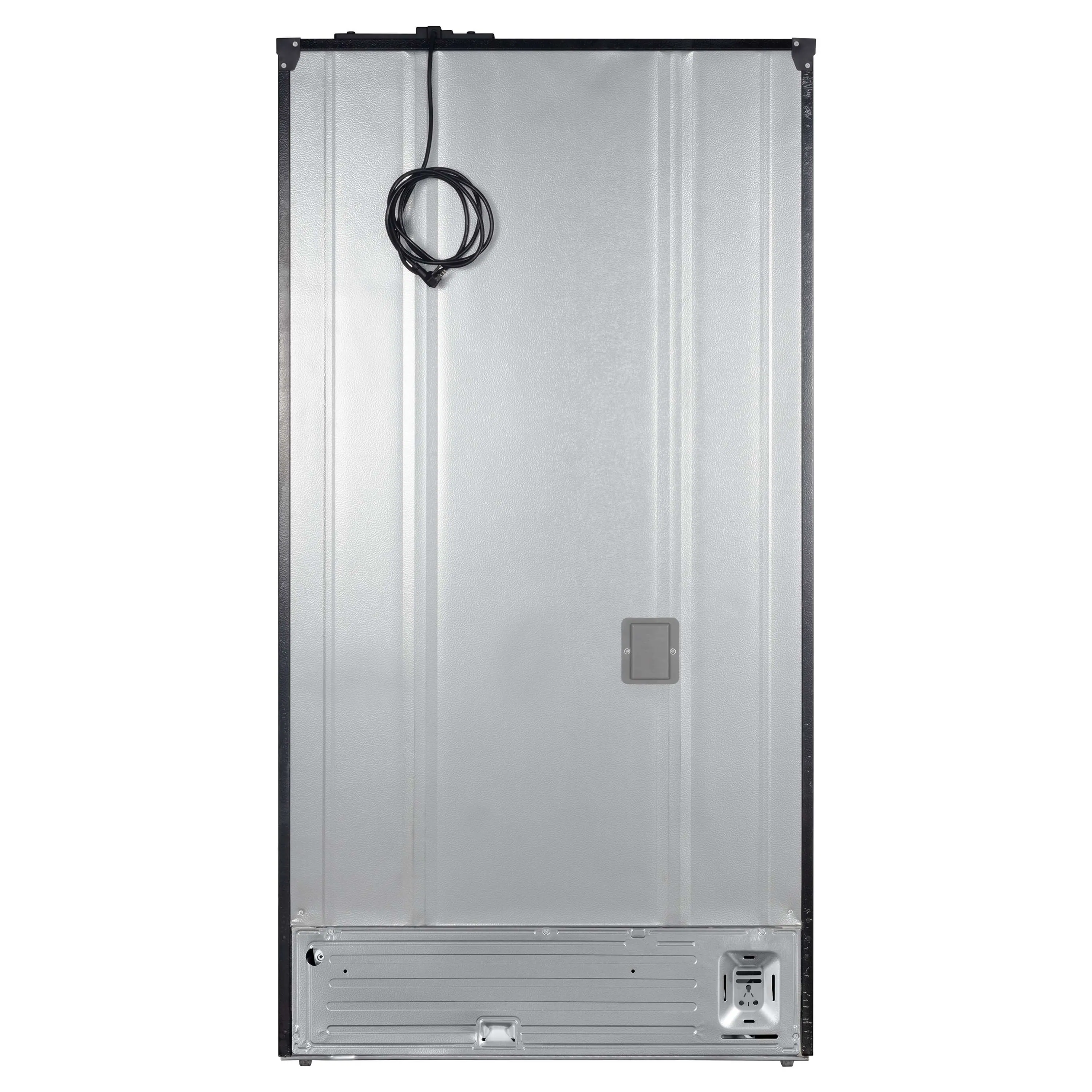 Forno Rivello 36-Inch French Door 27.4 Cu. Ft. Refrigerator with Internal Water Dispenser in Black with Antique Brass Handles (FFFFD1783-36BLK) - Image 15