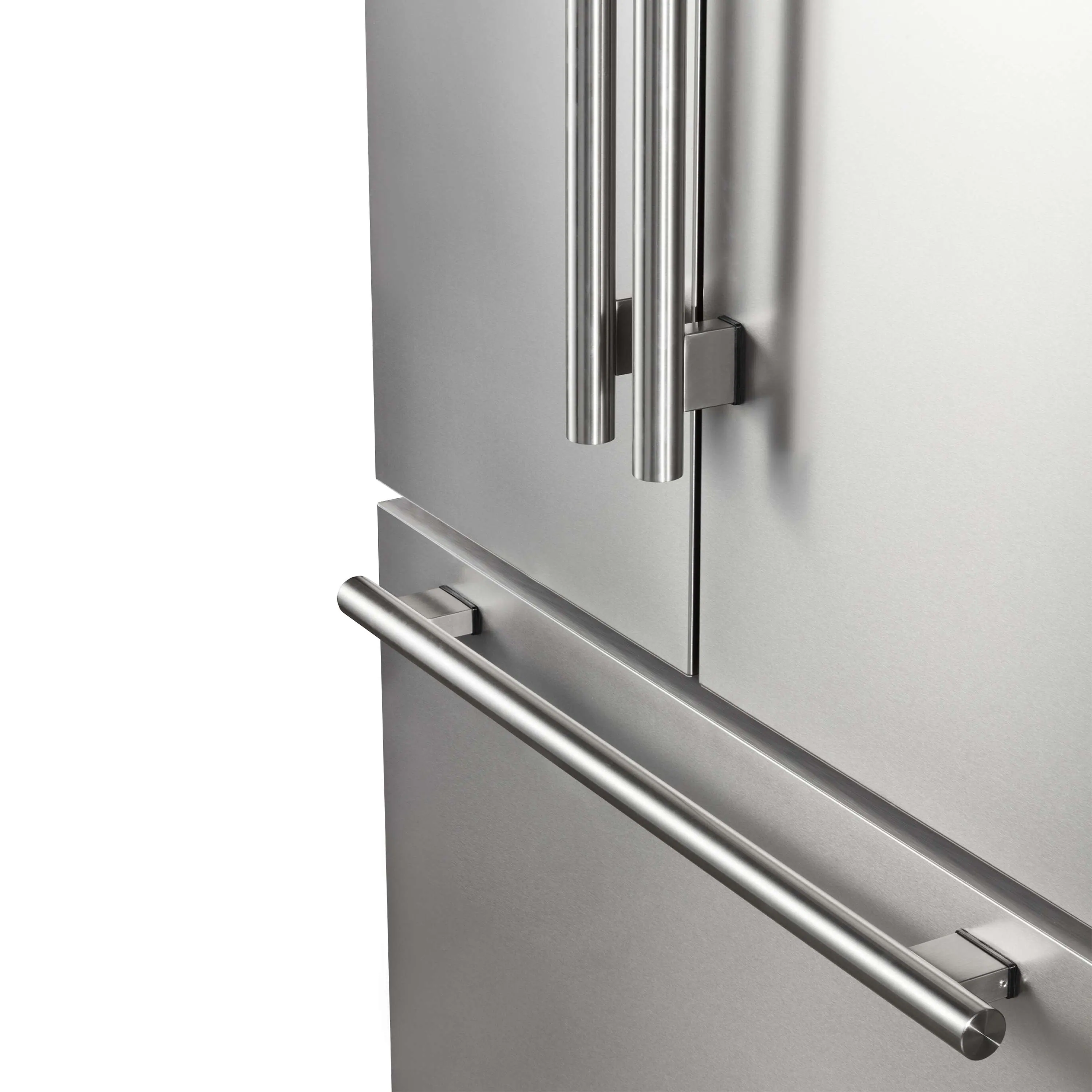 Forno Rivello 36-Inch French Door 27.4 Cu. Ft. Refrigerator in Stainless Steel with Internal Water Dispenser (FFFFD1783-36S) - Image 4