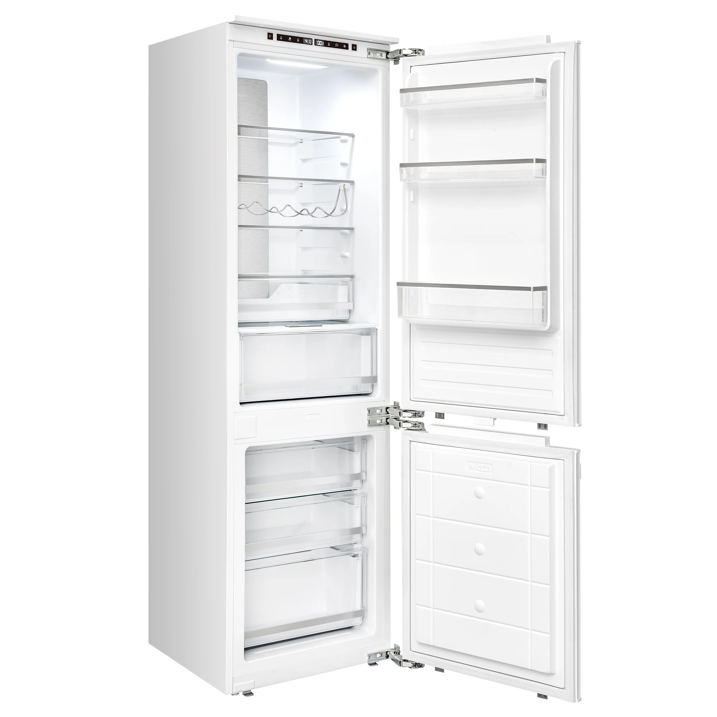 Forno Rivestito 22-Inch 8.6 Cu. Ft. Bottom Freezer Refrigerator in Panel Ready, Total No Frost, Fast Cool & Fast Freeze (FFRBI1798-21) - Image 7