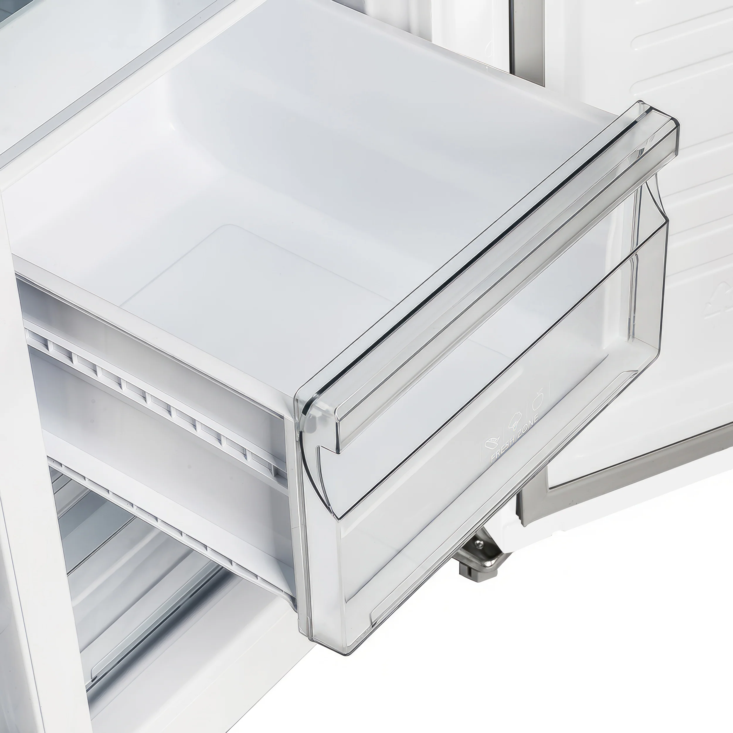 Forno Salerno Espresso 33-inch Side-by-Side 15.6 Cu.Ft. Refrigerator in White with Stainless Steel Handle (FFRBI1805-33WHT) - Image 10