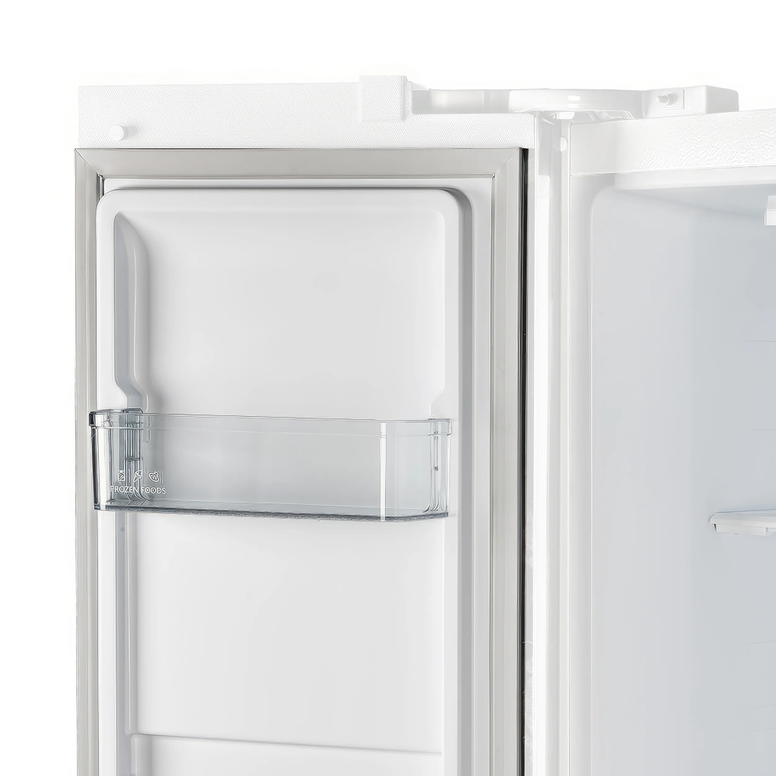 Forno Salerno Espresso 33-inch Side-by-Side 15.6 Cu.Ft. Refrigerator in White with Stainless Steel Handle (FFRBI1805-33WHT) - Image 9