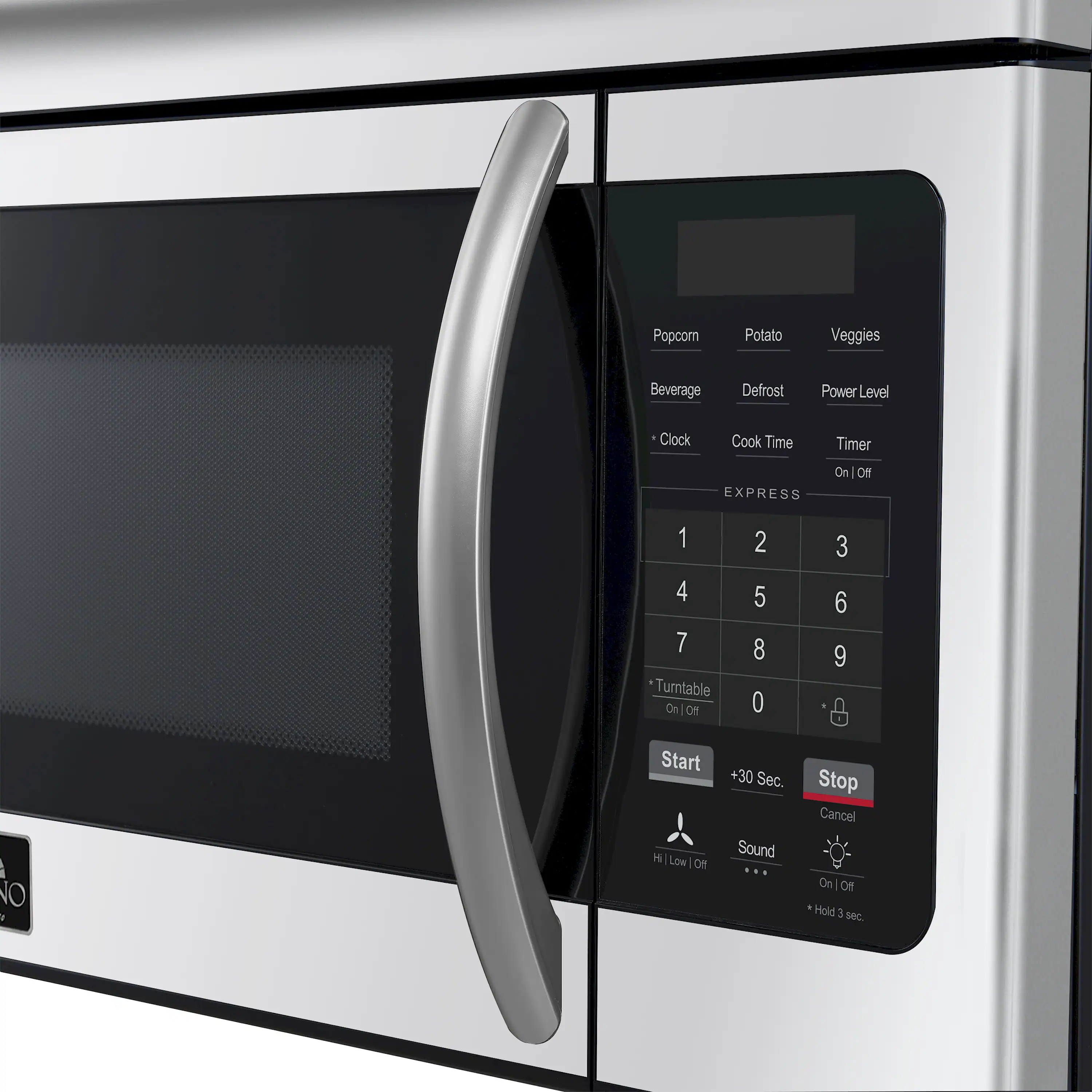 Forno Scalo 30-Inch Over the Range Microwave in Stainless Steel – 1.6 cu.ft, 300 CFM Vent, Touch Control, LED Light (FOTR3007-30) - Image 3