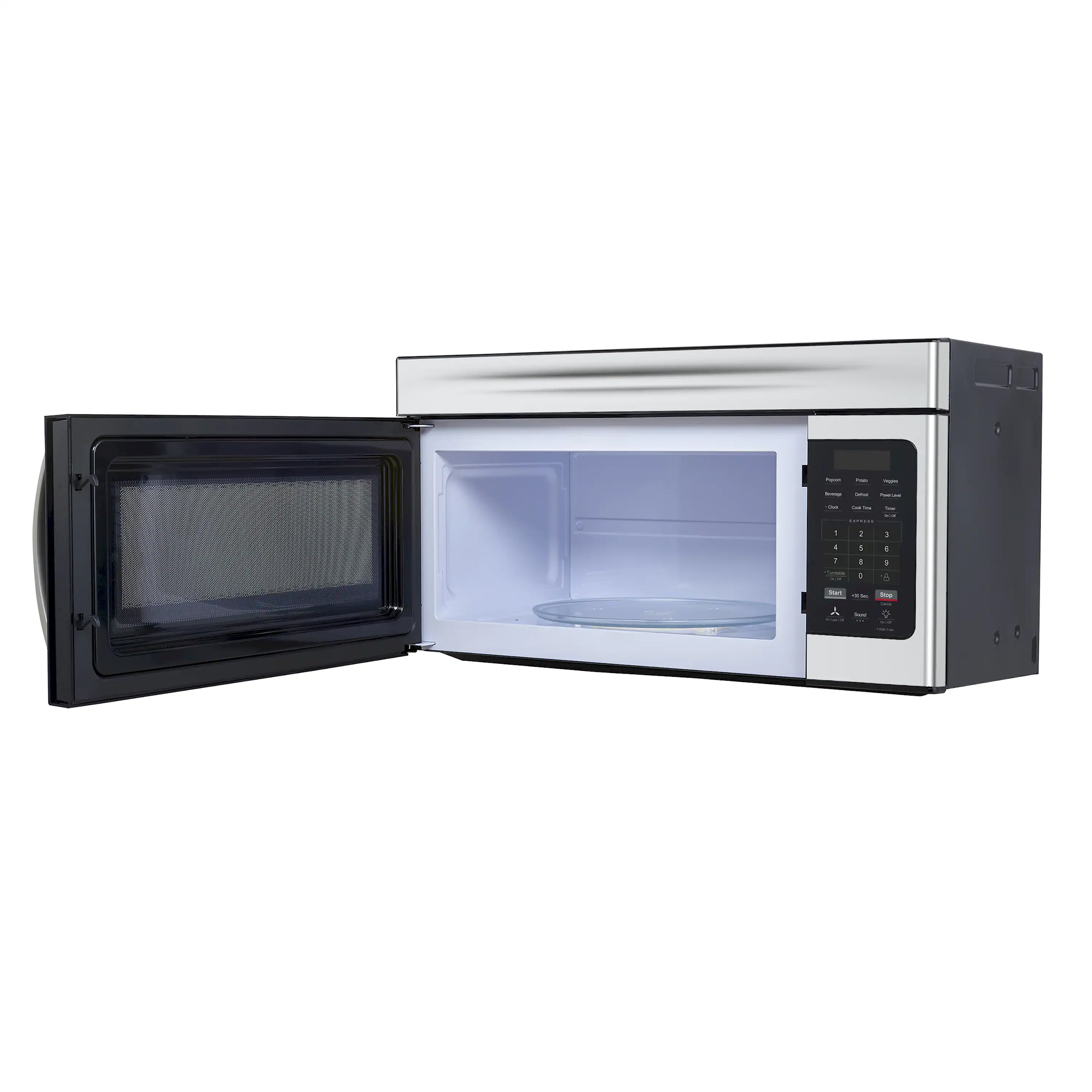 Forno Scalo 30-Inch Over the Range Microwave in Stainless Steel – 1.6 cu.ft, 300 CFM Vent, Touch Control, LED Light (FOTR3007-30) - Image 6