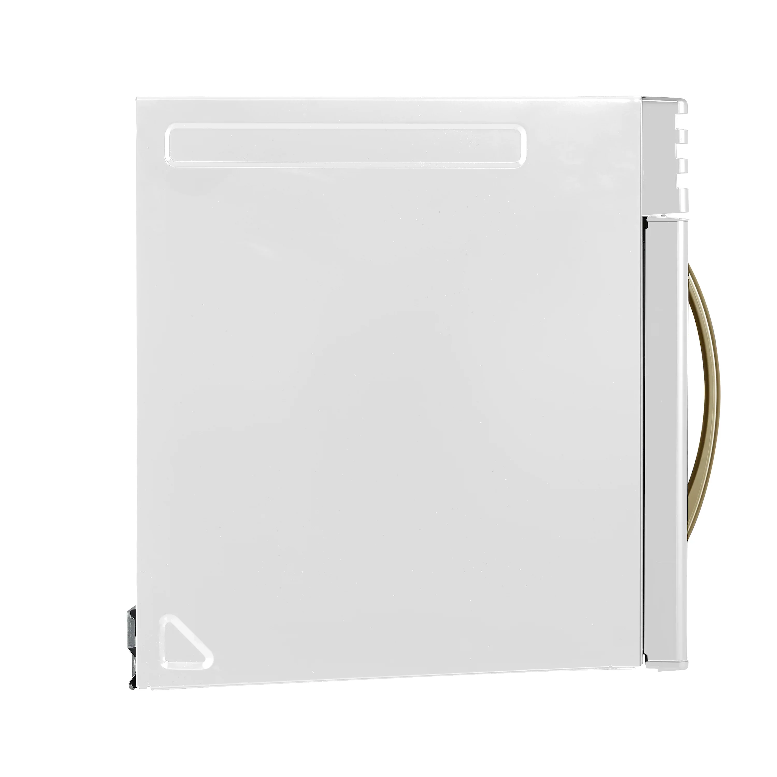 Forno Scalo 30-Inch Over the Range Microwave in White with Antique Brass Handle – 1.6 cu.ft, 300 CFM Vent, Touch Control, LED Light (FOTR3007-30WHT) - Image 11