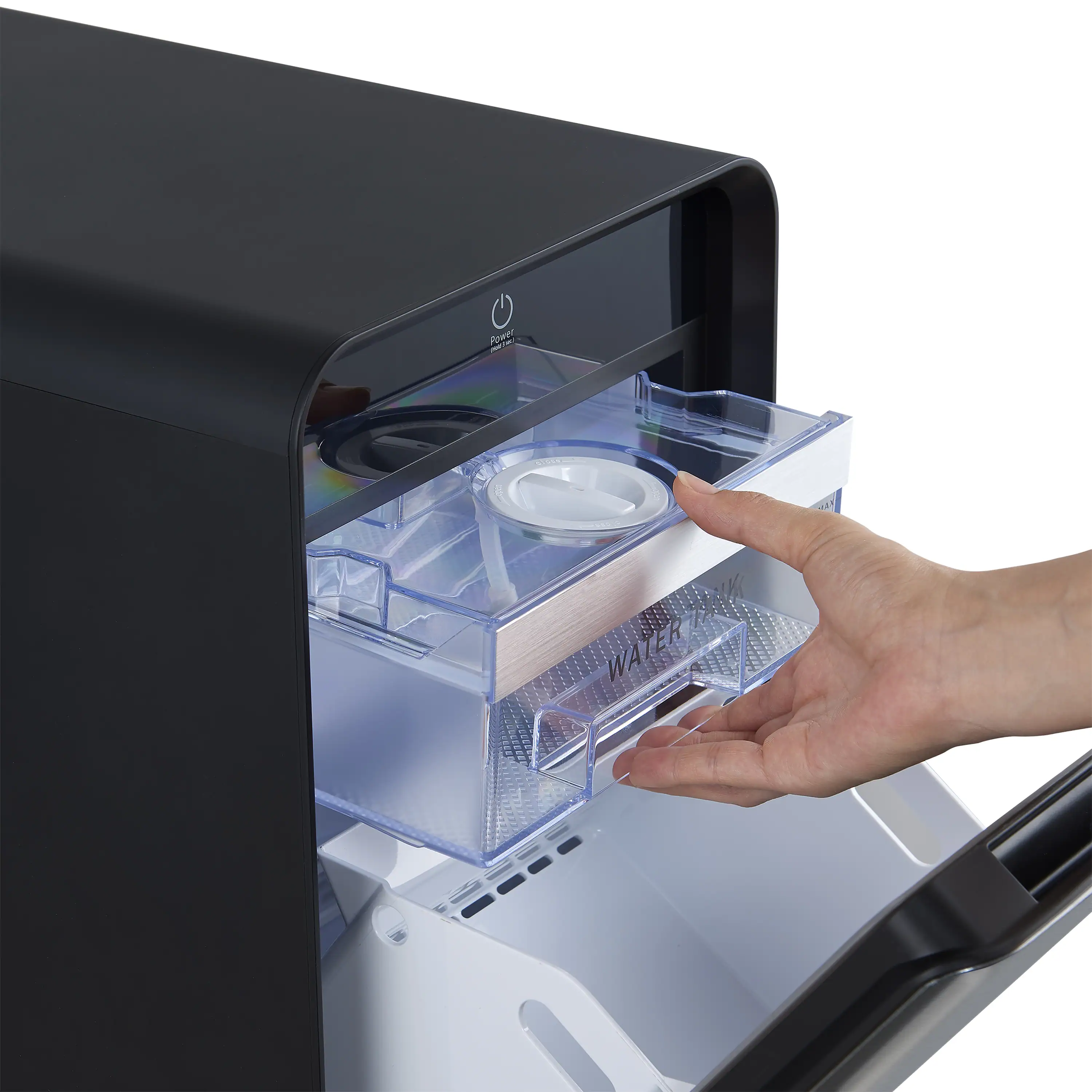 Forno Sferico 11-Inch Ice Maker in Black with 32 Clear 2-Inch Slow-Melting Spheres Daily, Stores More Than 10 Balls (FIMFS7352-11BLK) - Image 7