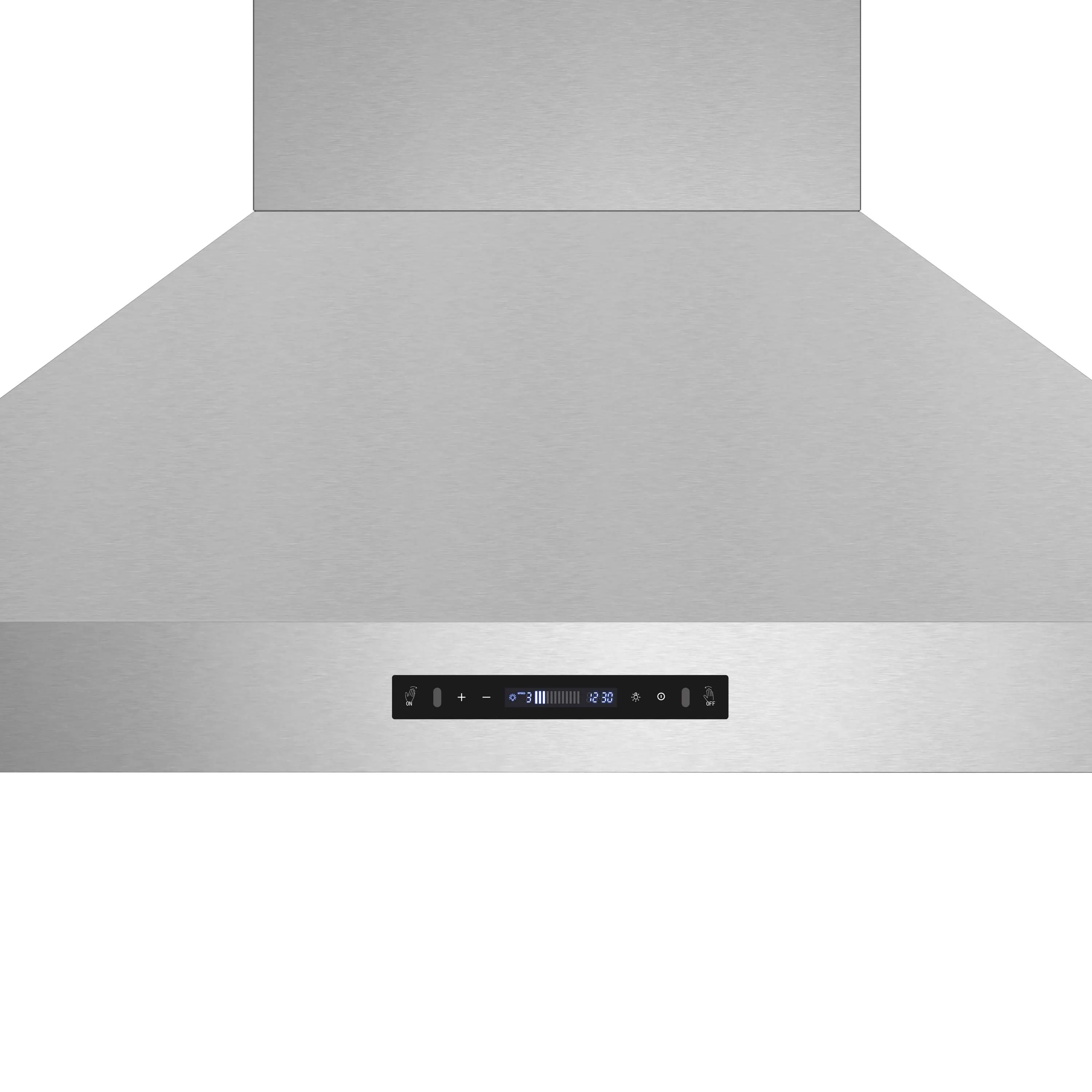 Forno Venezia 48-Inch Wall Mounted Range Hood with Touch Controls and Baffle Filters in Stainless Steel (FRHWM5503-48) - Image 5