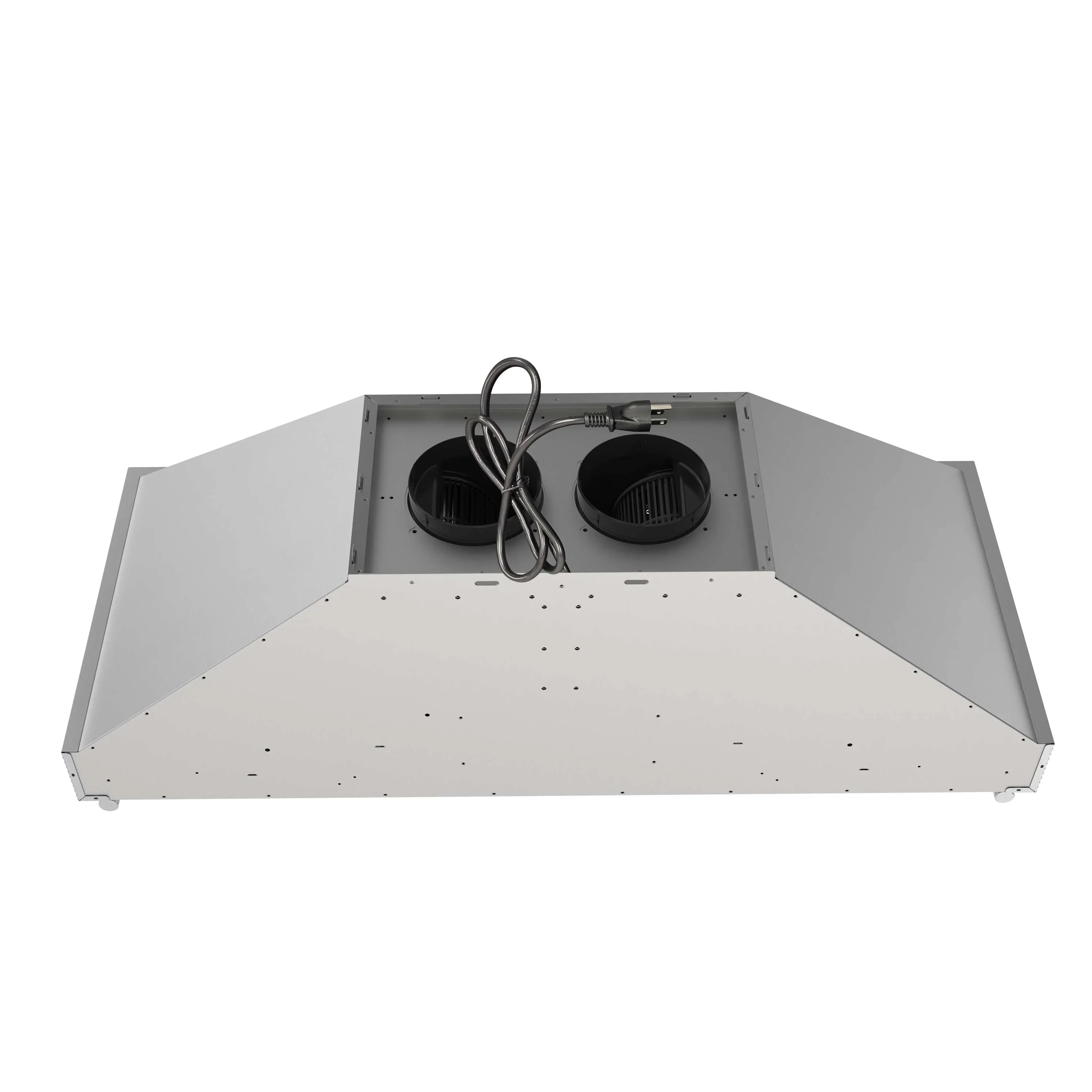 Forno Venezia 48-Inch Wall Mounted Range Hood with Touch Controls and Baffle Filters in Stainless Steel (FRHWM5503-48) - Image 7