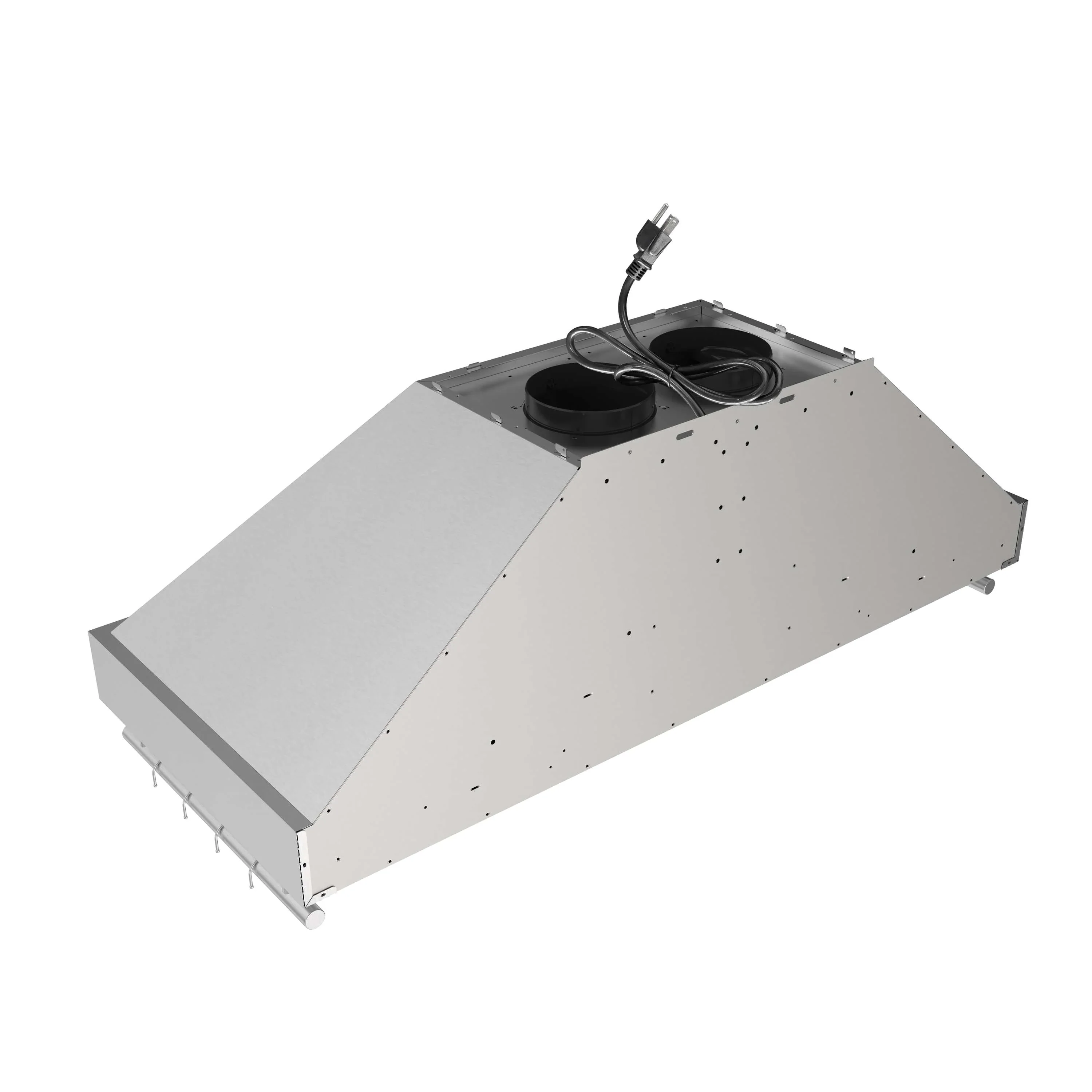 Forno Venezia 48-Inch Wall Mounted Range Hood with Touch Controls and Baffle Filters in Stainless Steel (FRHWM5503-48) - Image 8