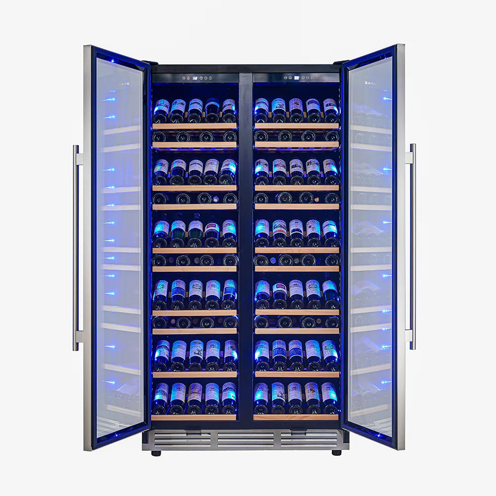 Forno Vernazza 40-Inch 25.07 Cu.Ft. Side-by-Side, Dual Zone Wine Cooler (FWCDR6642-40S) - Image 5