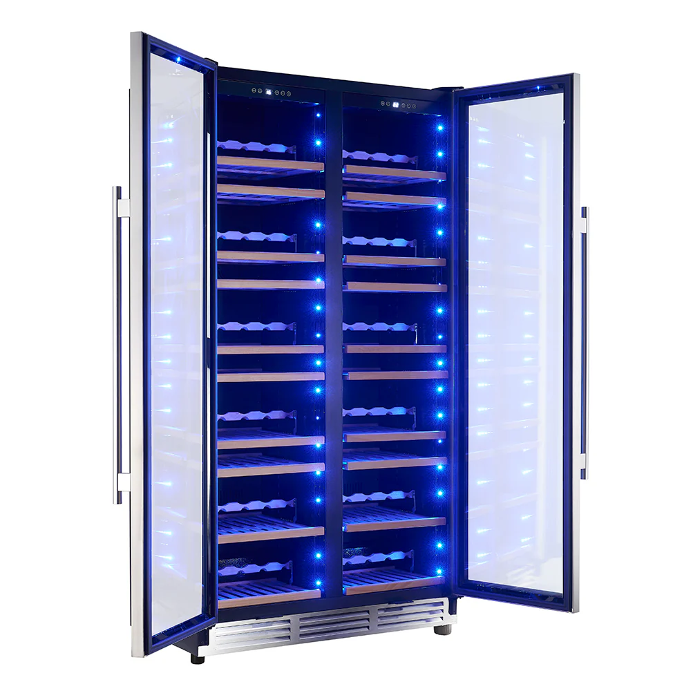 Forno Vernazza 40-Inch 25.07 Cu.Ft. Side-by-Side, Dual Zone Wine Cooler (FWCDR6642-40S) - Image 6