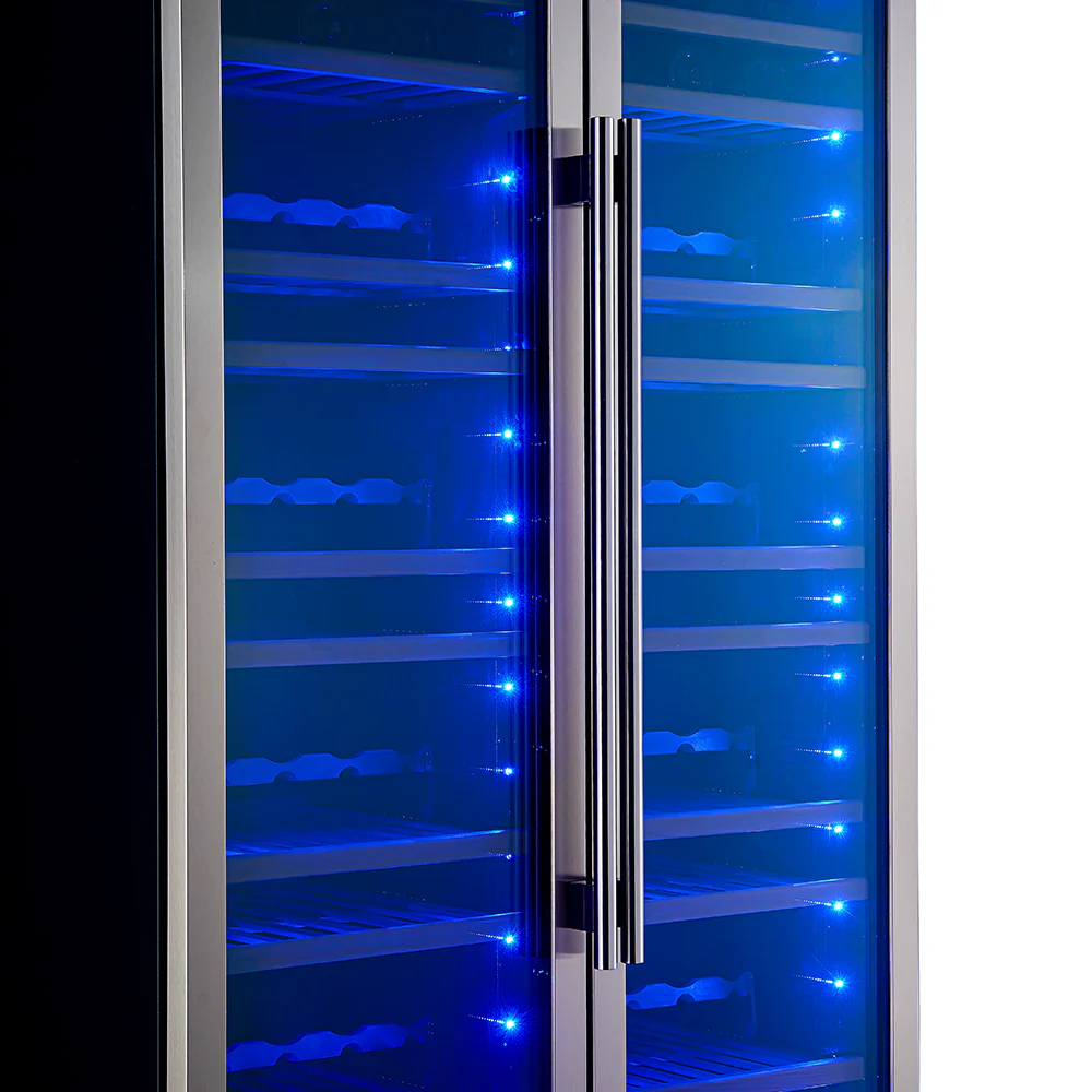 Forno Vernazza 40-Inch 25.07 Cu.Ft. Side-by-Side, Dual Zone Wine Cooler (FWCDR6642-40S) - Image 8