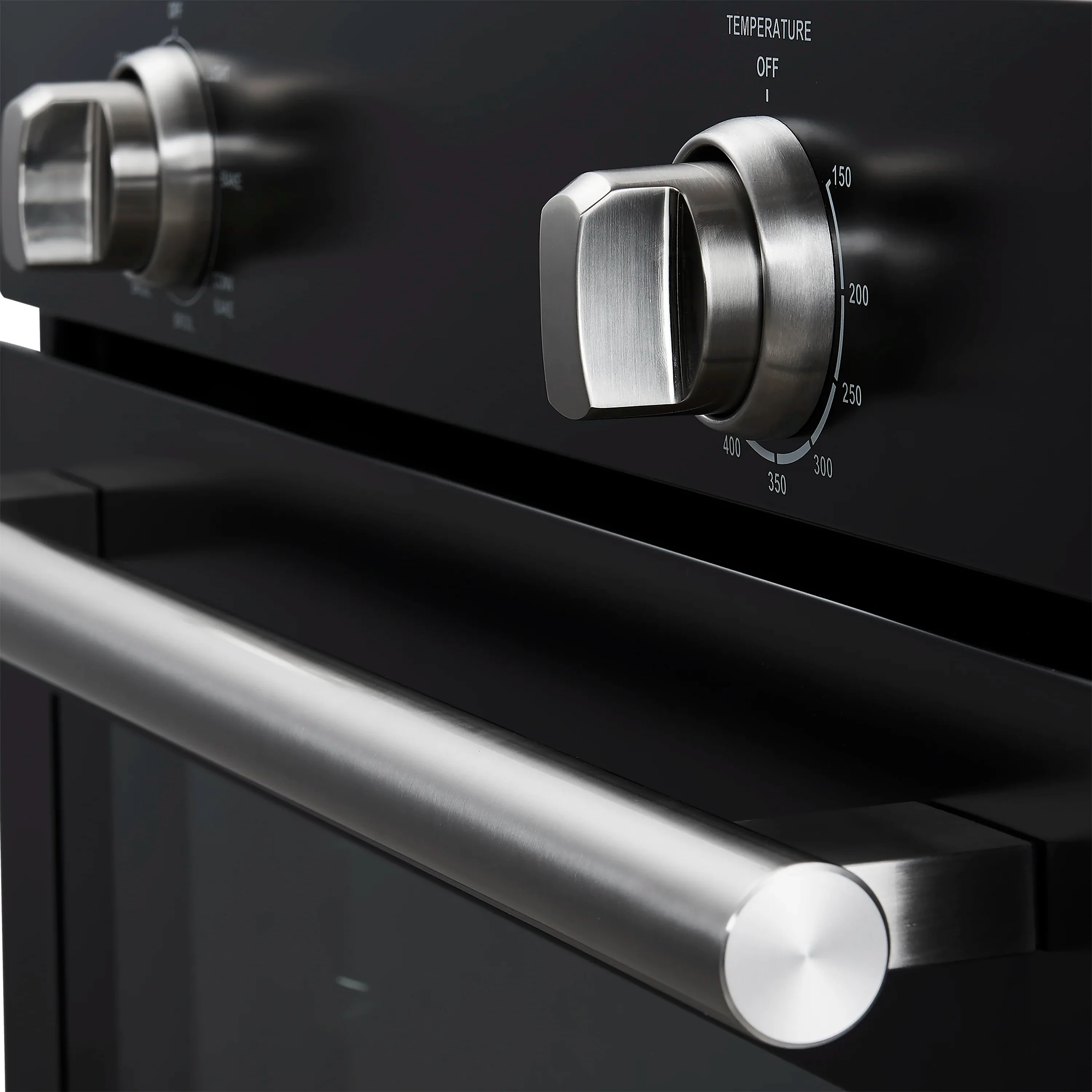 Forno Vomero 30-Inch Wall Oven with 5 cu.ft Total Capacity in Black with Stainless Steel Handle (FBOEL1370-30BLK) - Image 6