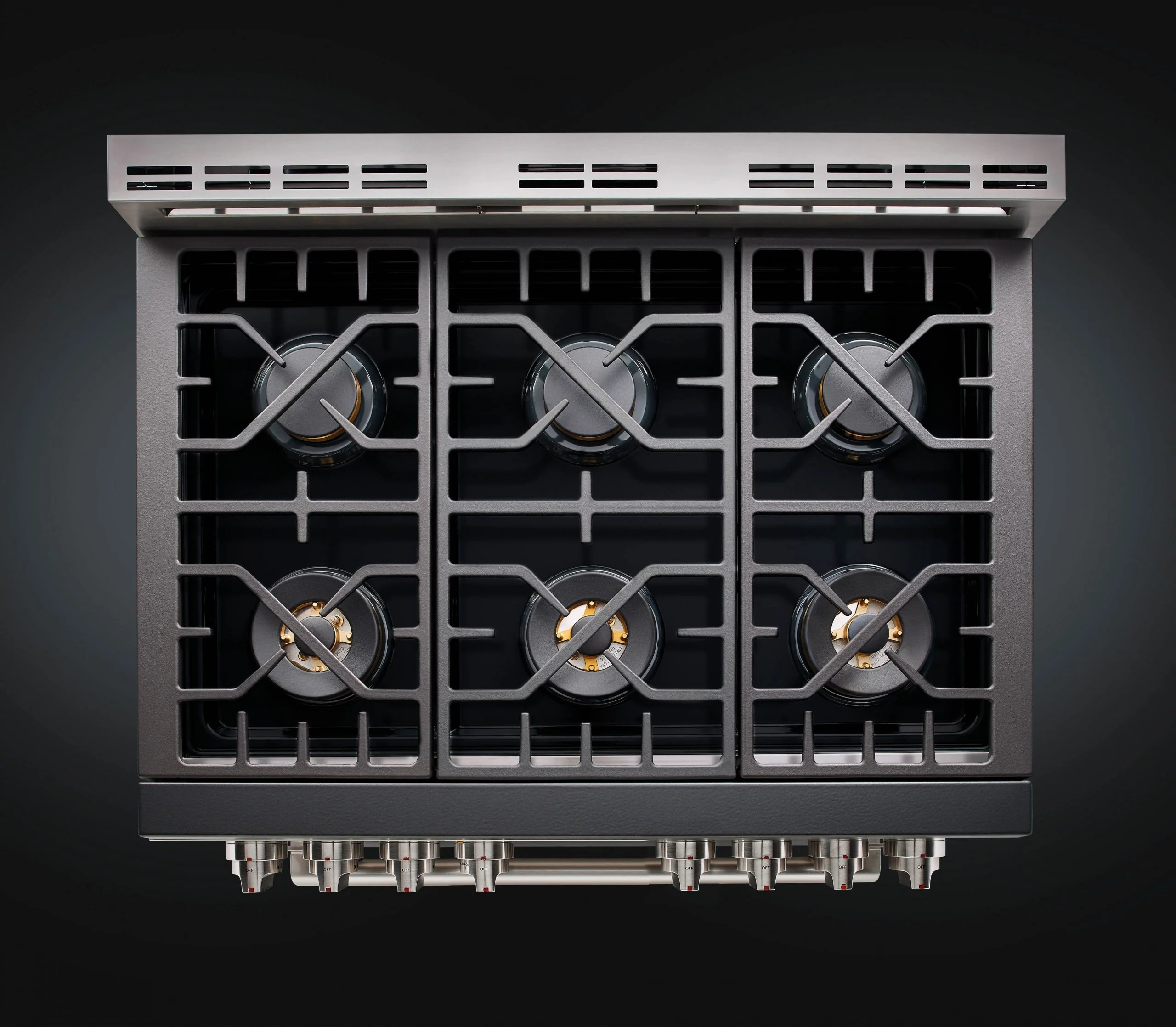 Forza 36-Inch Professional Dual Fuel Range in Valoroso White (FR366DF-W) - Image 3