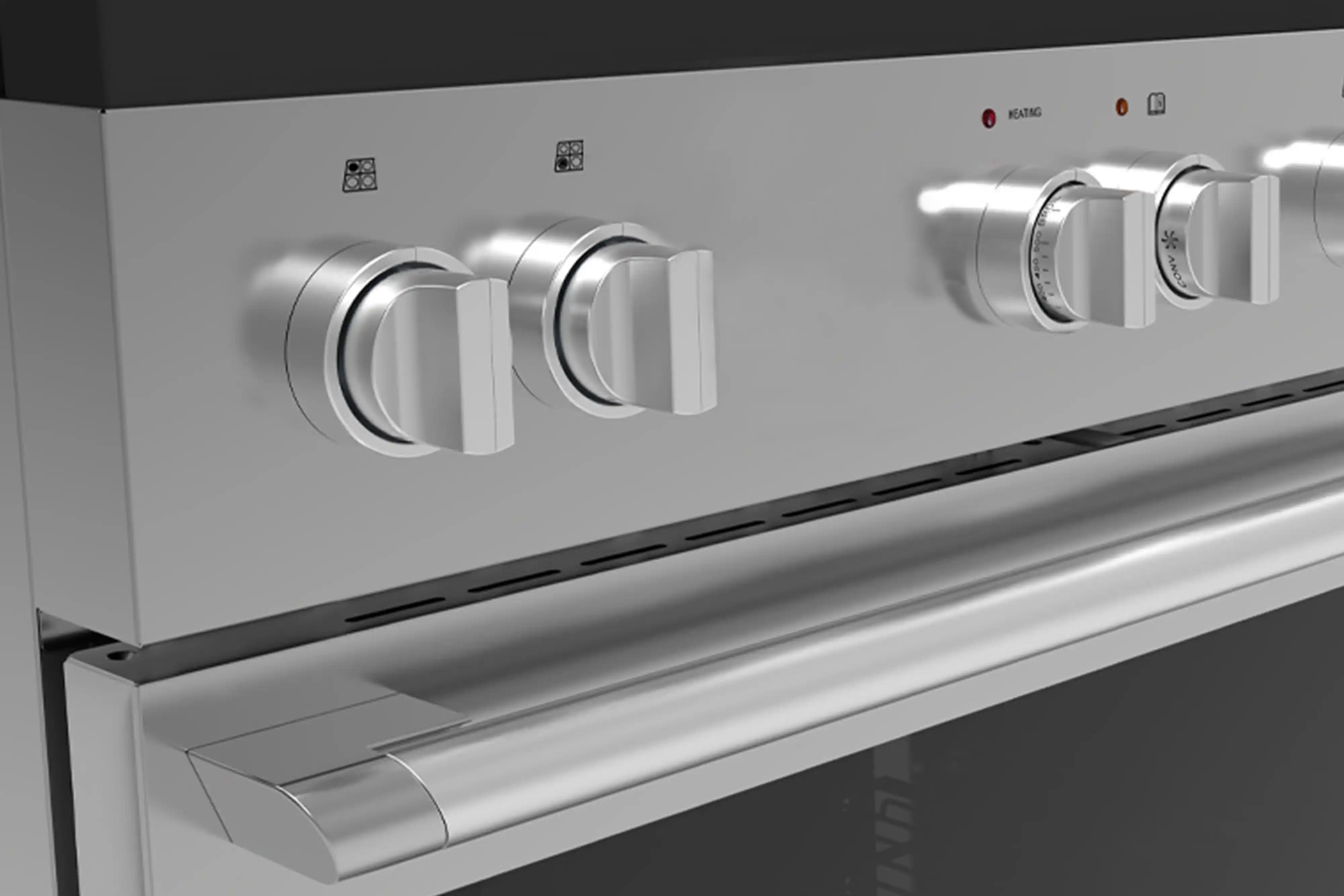 Forza 4-Piece Appliance Package - 30-Inch Gas Range, Pro-Style Range Hood, 24-Inch Dishwasher and Refrigerator in Stainless Steel - Image 7