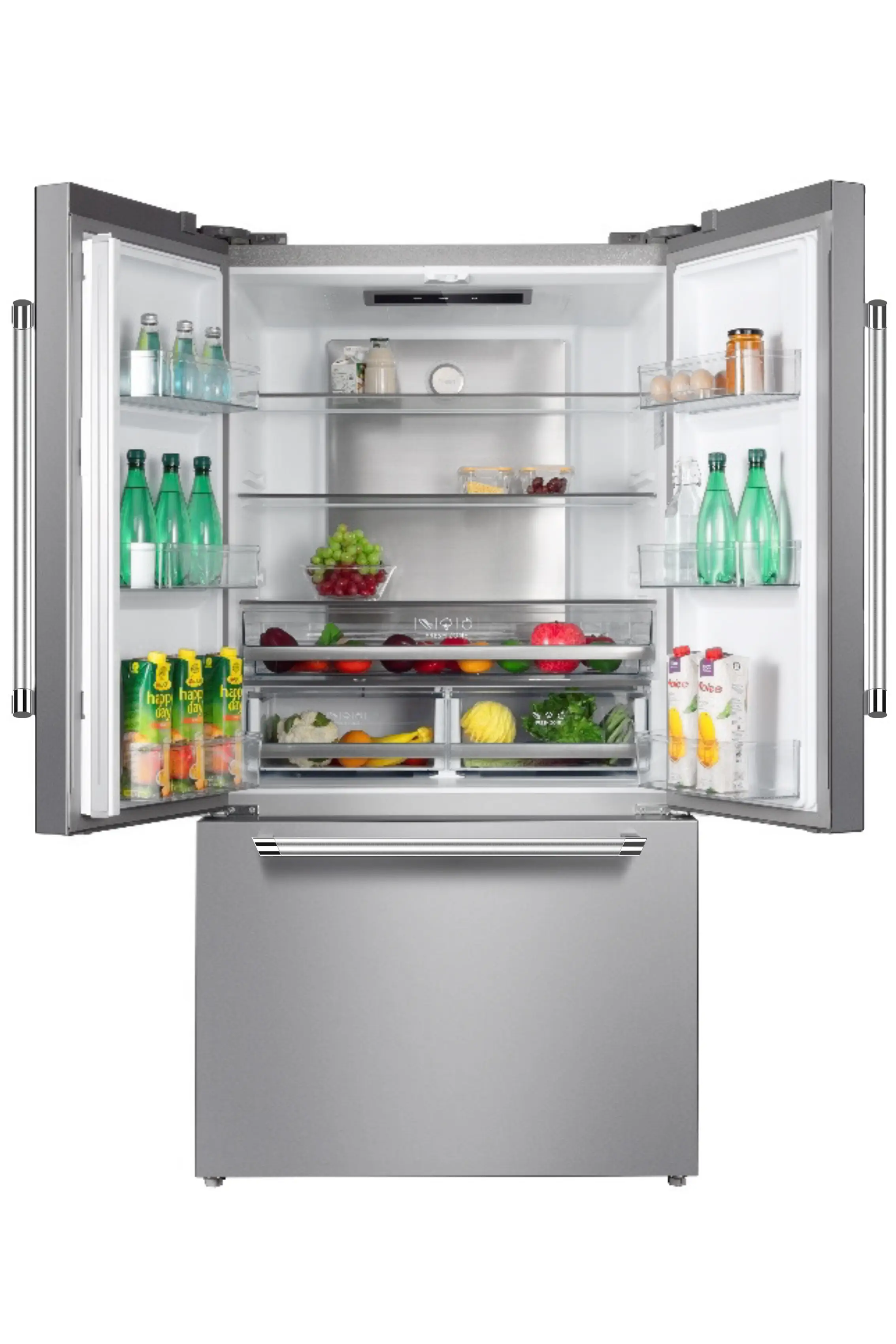 Forza 4-Piece Appliance Package - 36-Inch Gas Range, Under Cabinet Range Hood, 24-Inch Dishwasher and Refrigerator in Stainless Steel - Image 17