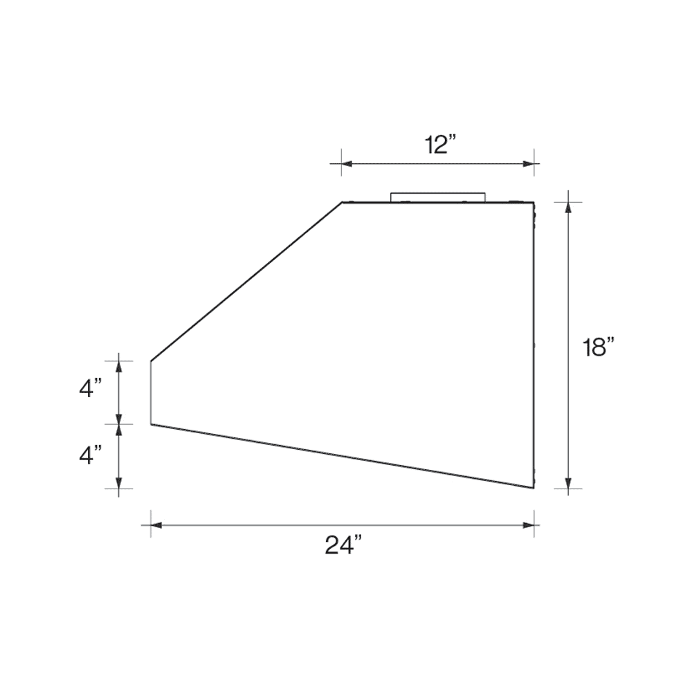 Forza 4-Piece Appliance Package - 36-Inch Gas Range, Under Cabinet Range Hood, 24-Inch Dishwasher and Refrigerator in Stainless Steel - Image 12