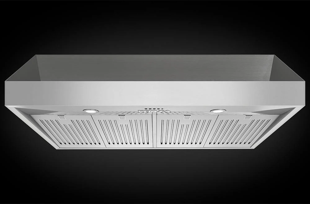 Forza 4-Piece Appliance Package - 48-Inch Gas Range, 24-Inch Tall Range Hood, 24-Inch Dishwasher and Refrigerator in Stainless Steel - Image 16