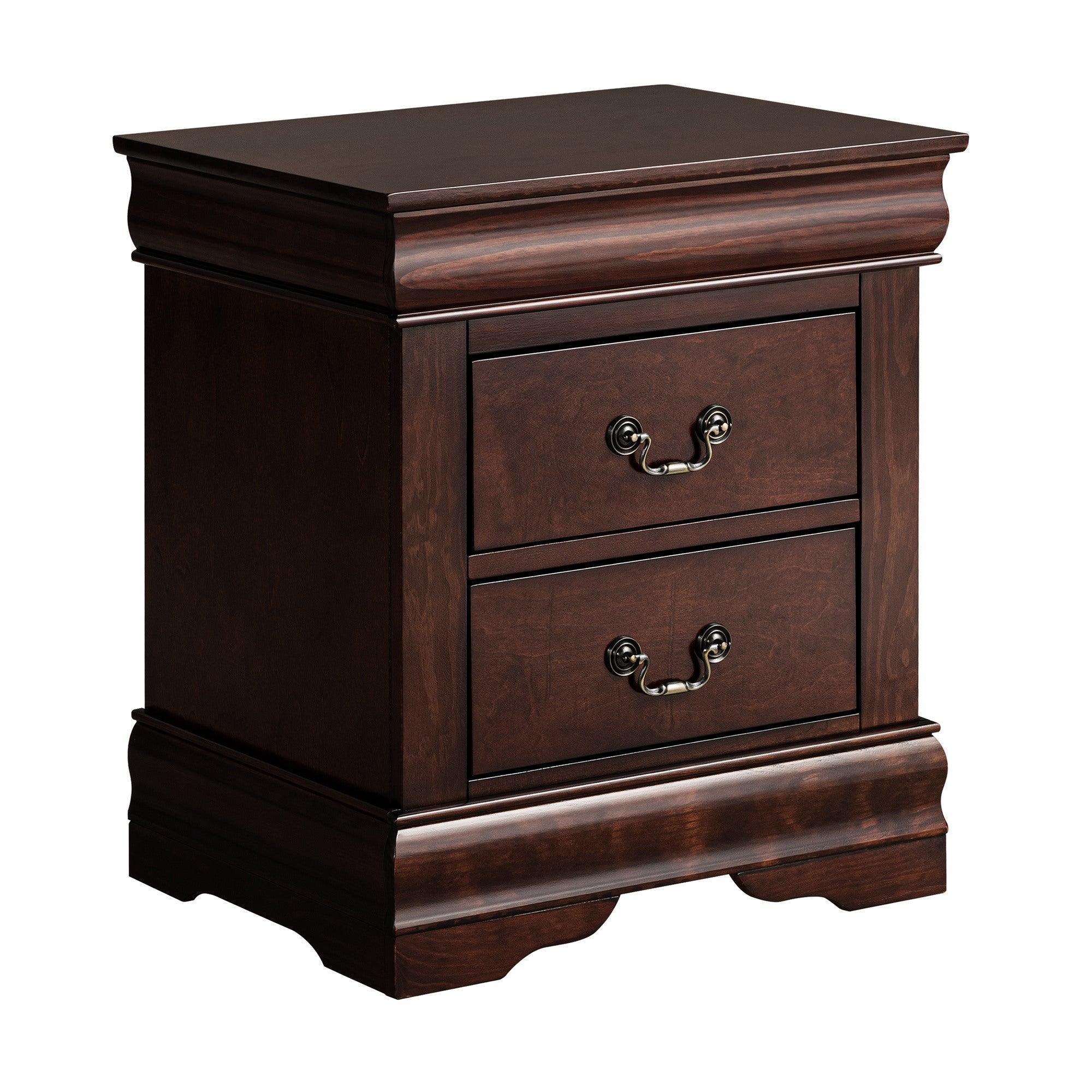 Parrot Uncle Furniture of America Night Stand Louis Philippe - Image 15