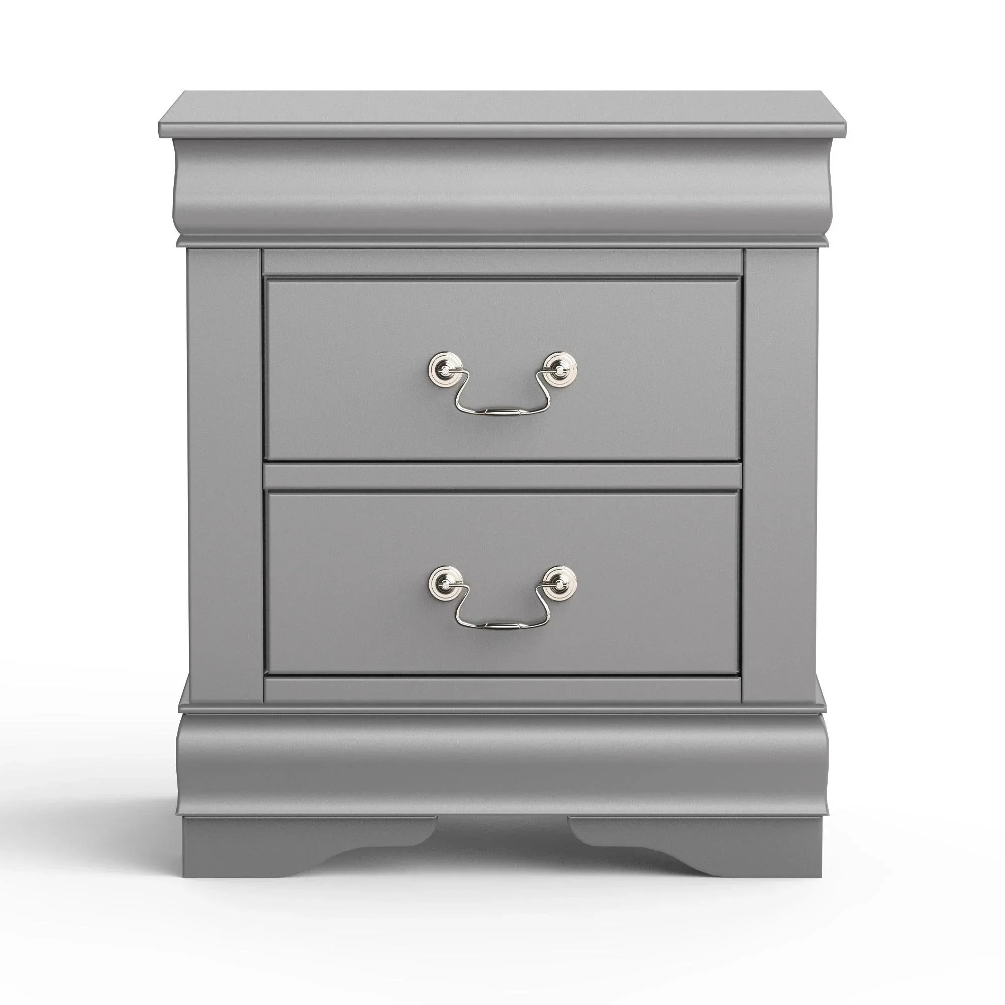 Parrot Uncle Furniture of America Night Stand Louis Philippe - Image 23