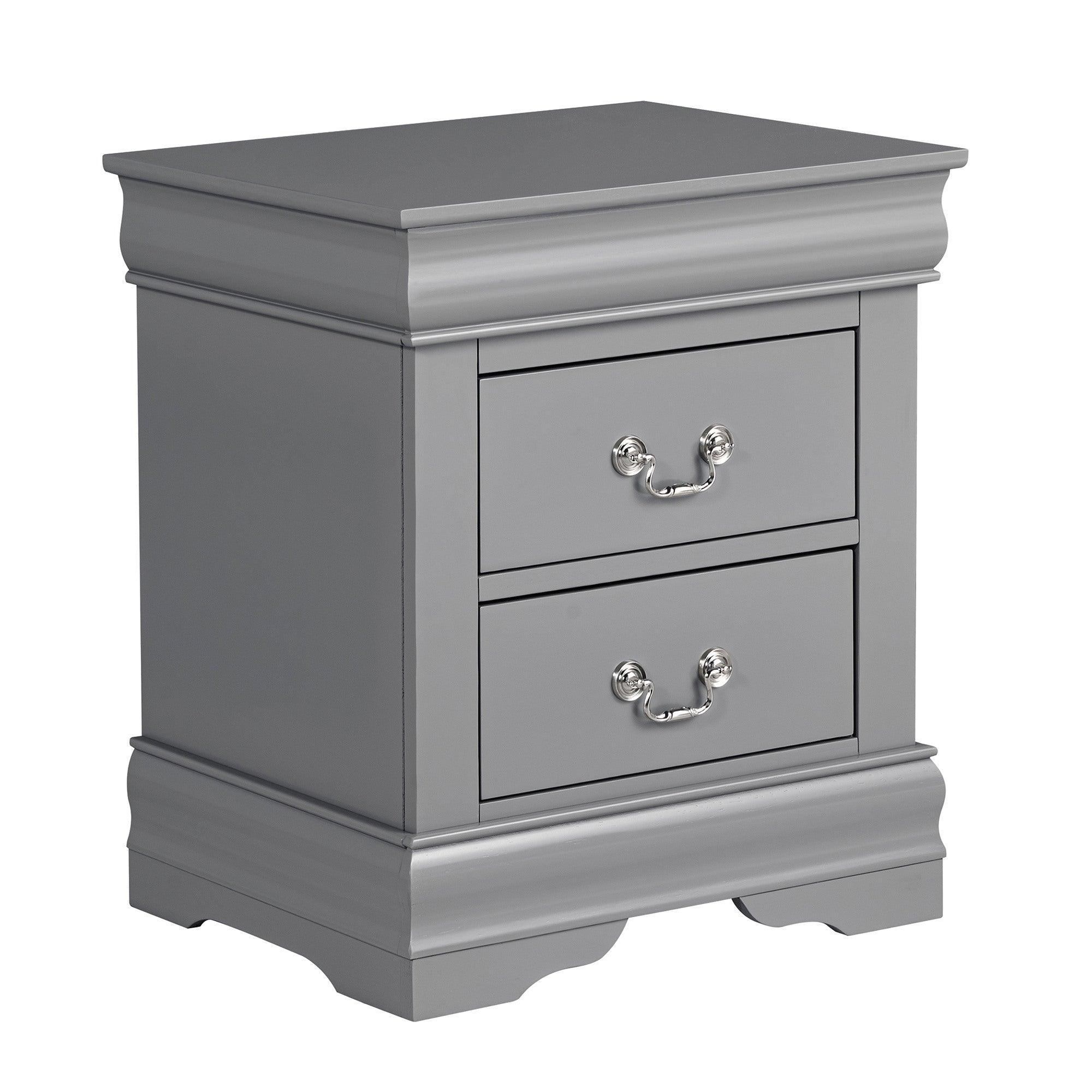 Parrot Uncle Furniture of America Night Stand Louis Philippe - Image 25