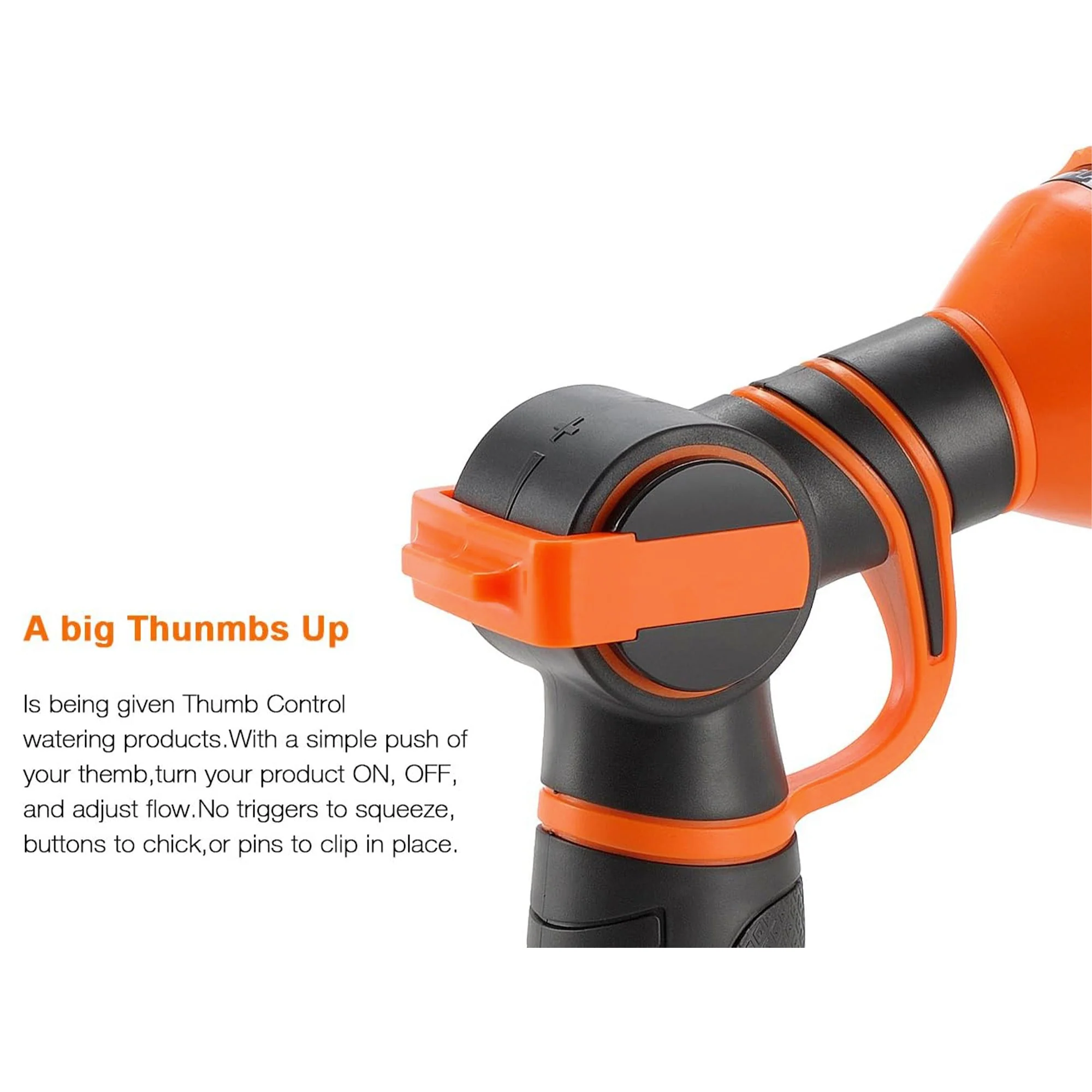 Giraffe Tools Garden Hose Nozzle with 9 Water Patterns (SG-WN9AM) - Image 3