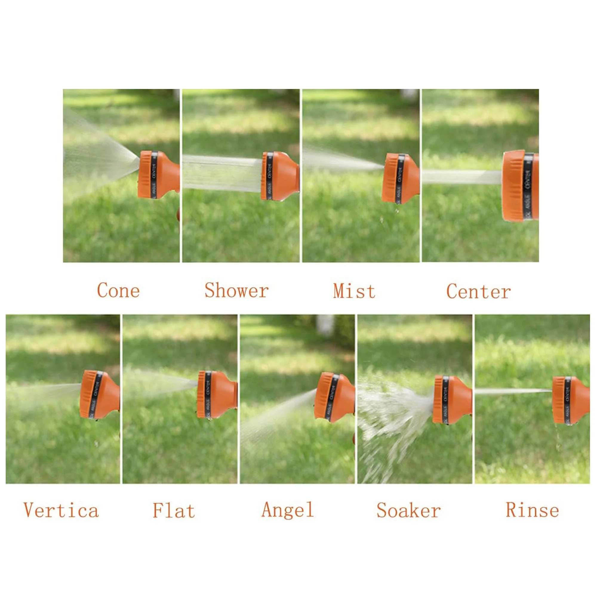 Giraffe Tools Garden Hose Nozzle with 9 Water Patterns (SG-WN9AM) - Image 5