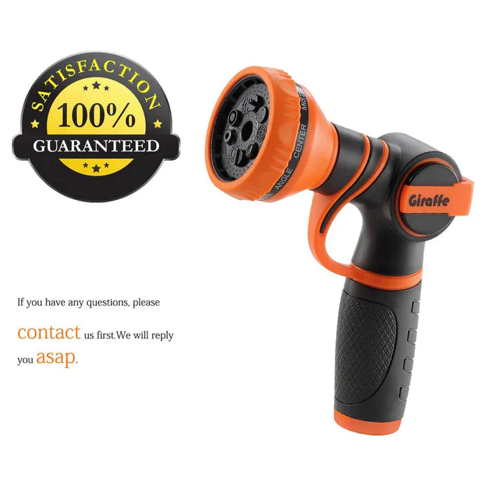 Giraffe Tools Garden Hose Nozzle with 9 Water Patterns (SG-WN9AM) - Image 6