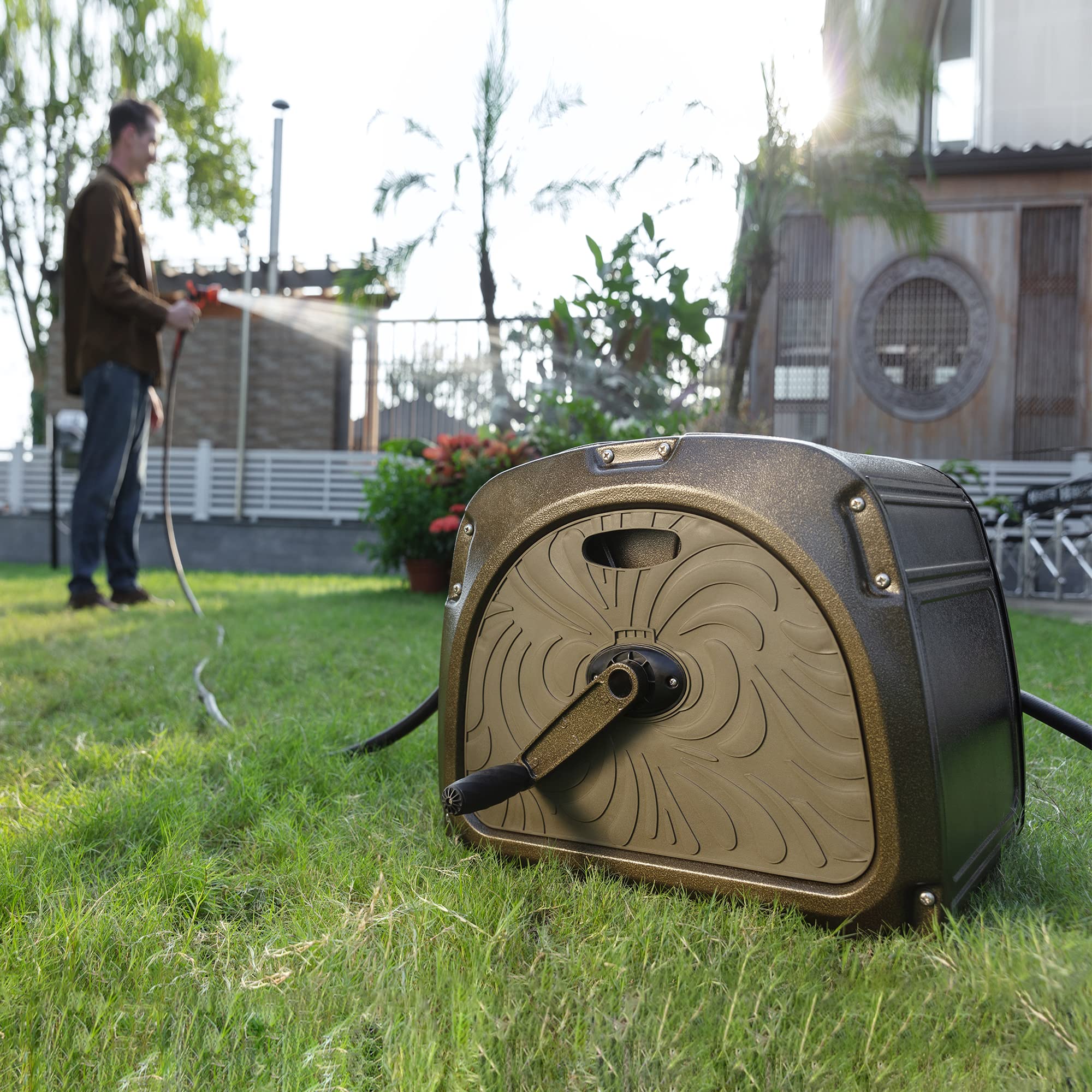 Giraffe Tools Garden Hose Reel Box-Heavy Duty - Image 2