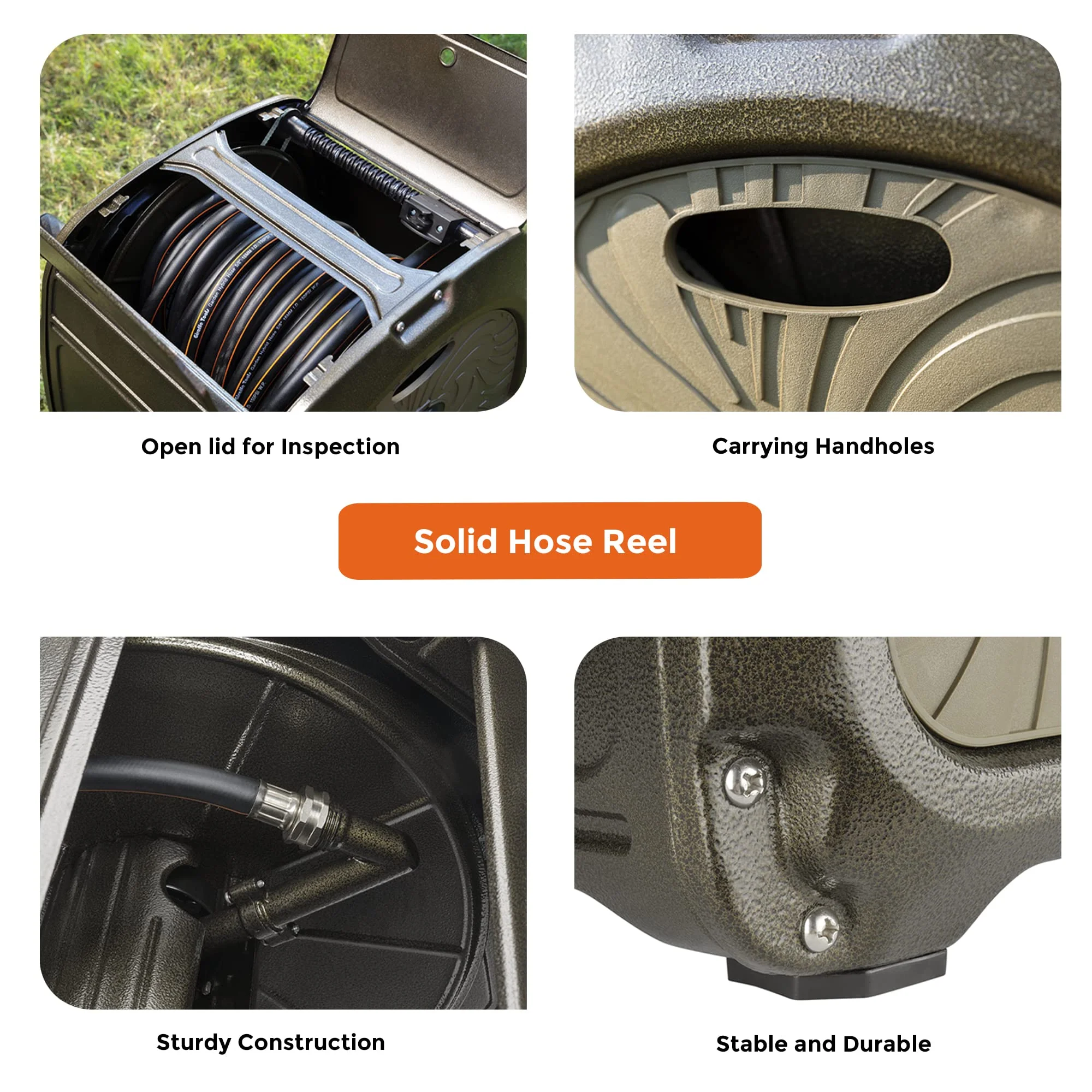 Giraffe Tools Garden Hose Reel Box-Heavy Duty - Image 5