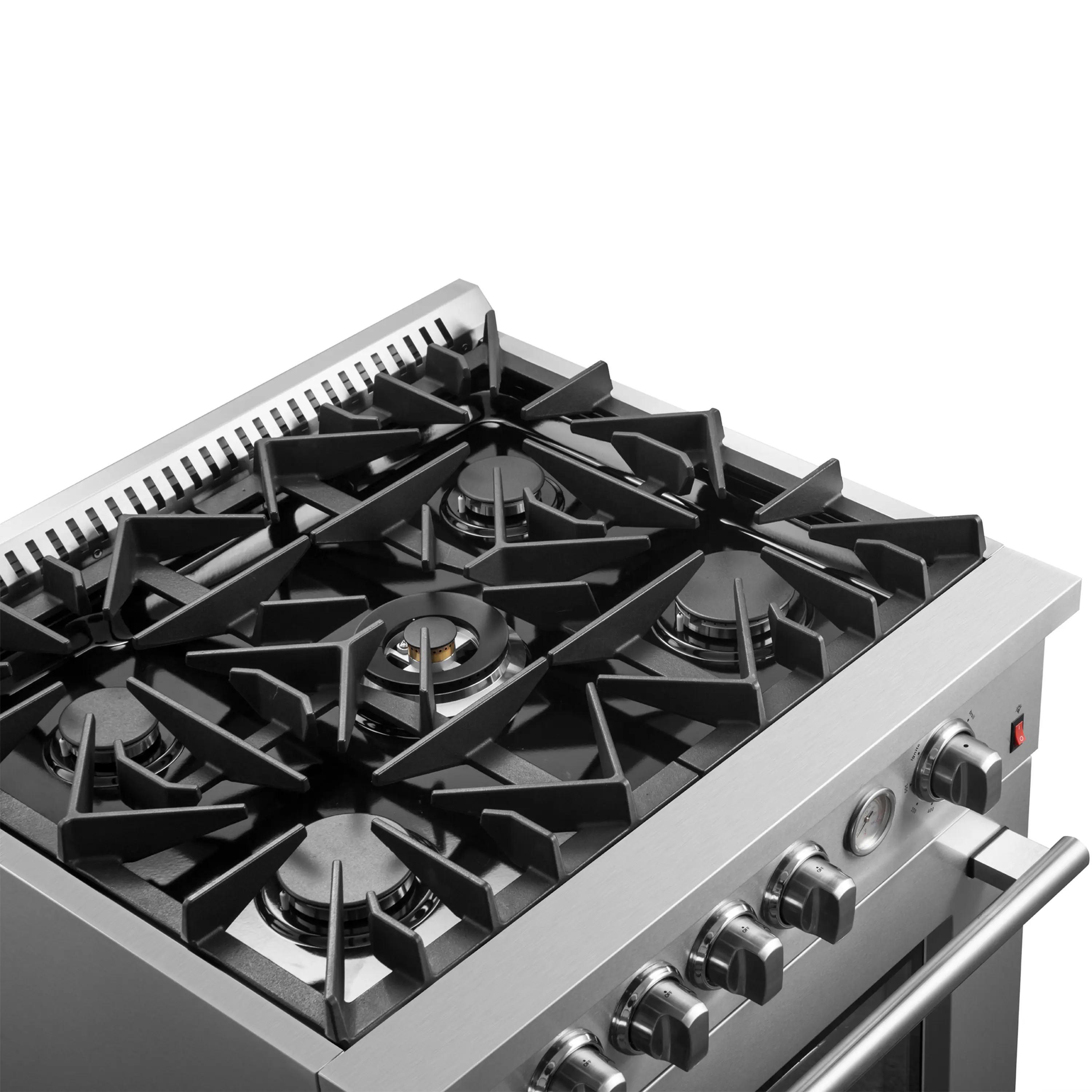 Forno Giovanni 30-inch Gas Range with 5 Gas Burners, 4.32 cu.ft. Convection Gas Oven with Temperature Gauge in Stainless Steel (FFSGS6274-30) - Image 13