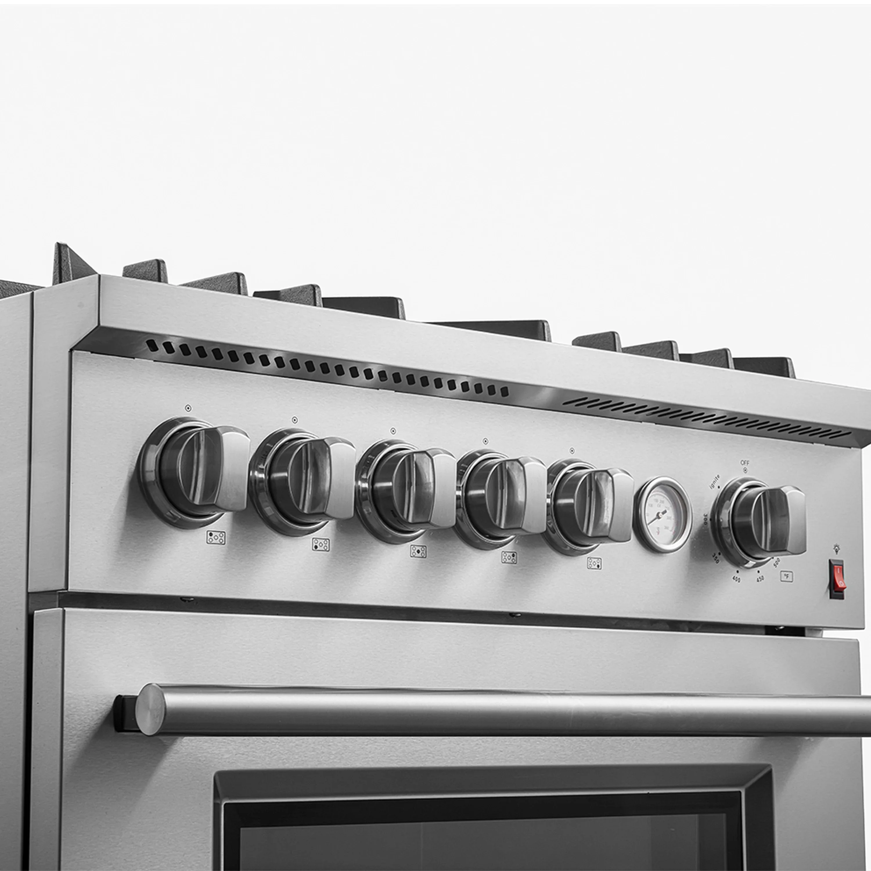 Forno Giovanni 30-inch Gas Range with 5 Gas Burners, 4.32 cu.ft. Convection Gas Oven with Temperature Gauge in Stainless Steel (FFSGS6274-30) - Image 16