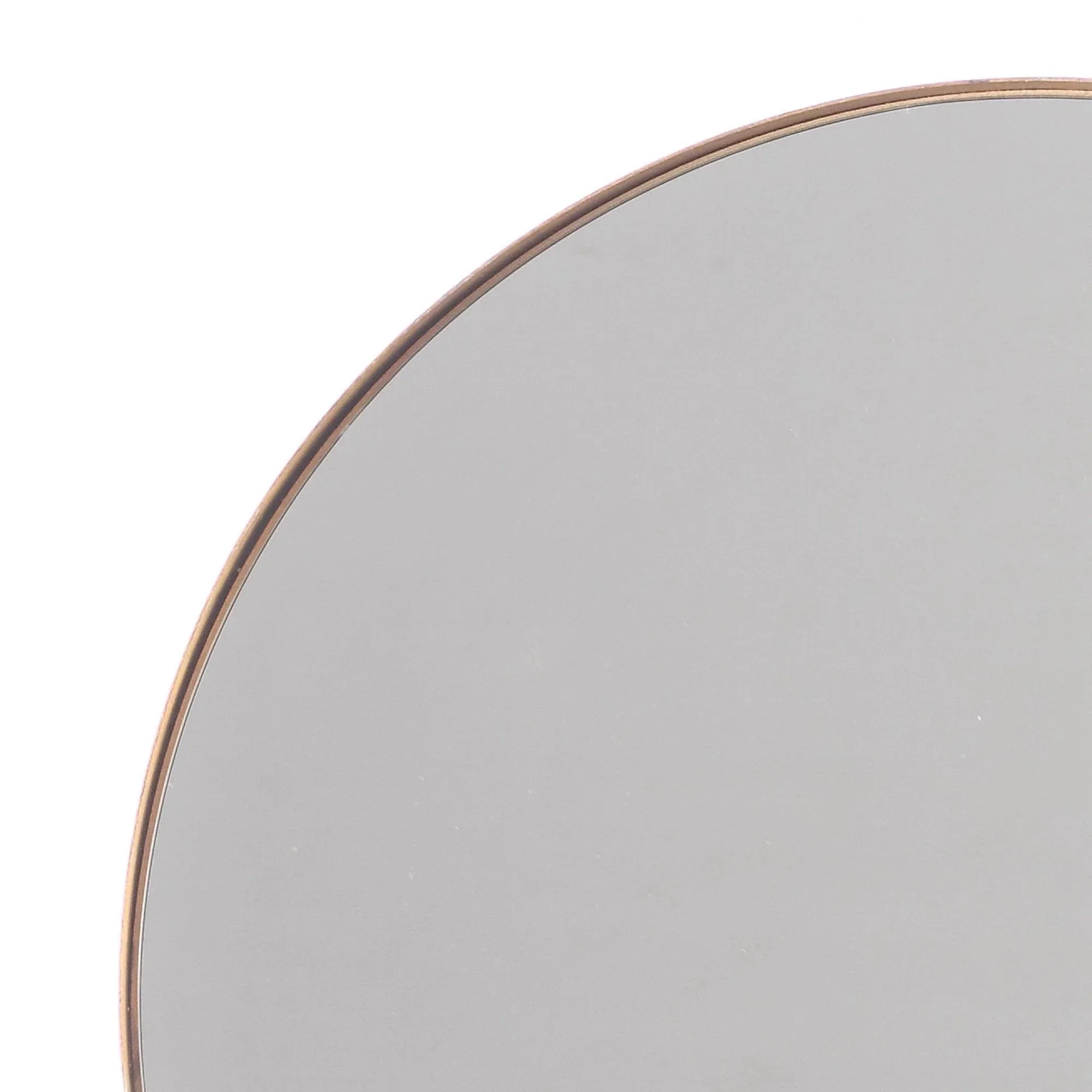 Parrot Uncle Golden Modern Round Framed Wall Mirror (ACC-PWM230308-2) - Image 3