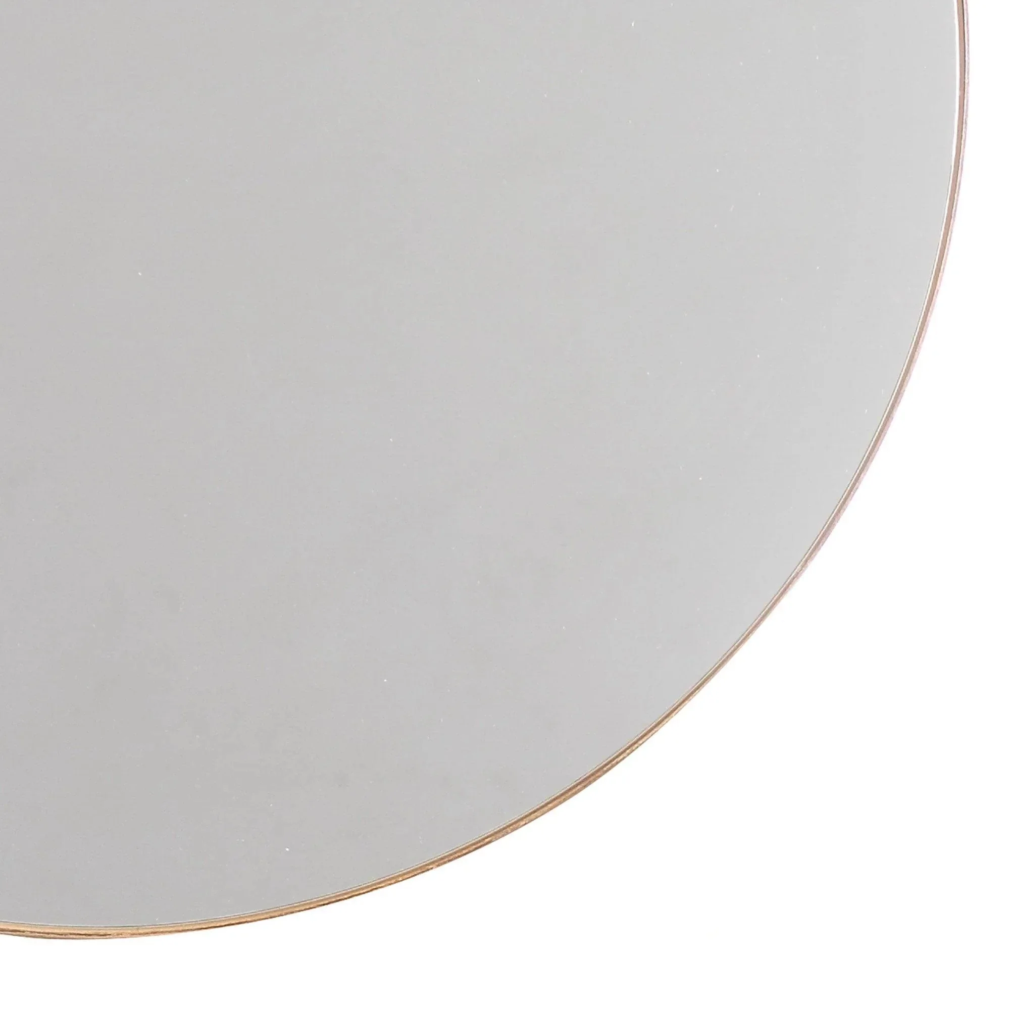 Parrot Uncle Golden Modern Round Framed Wall Mirror (ACC-PWM230308-2) - Image 4
