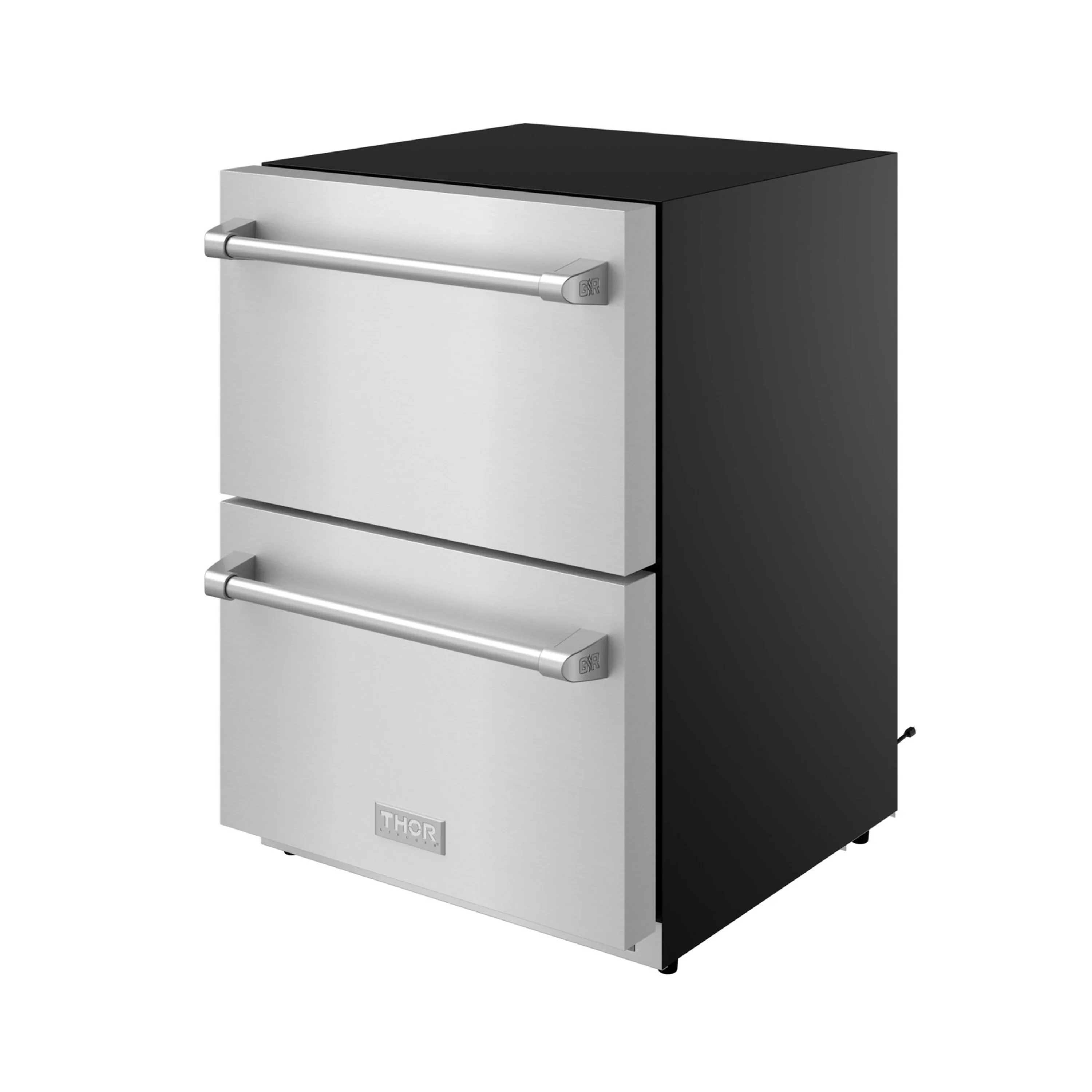 Gordon Ramsay by Thor Kitchen 24-Inch Undercounter Built-In or Freestanding Drawer Refrigerator in Stainless Steel (RF24U) - Image 3