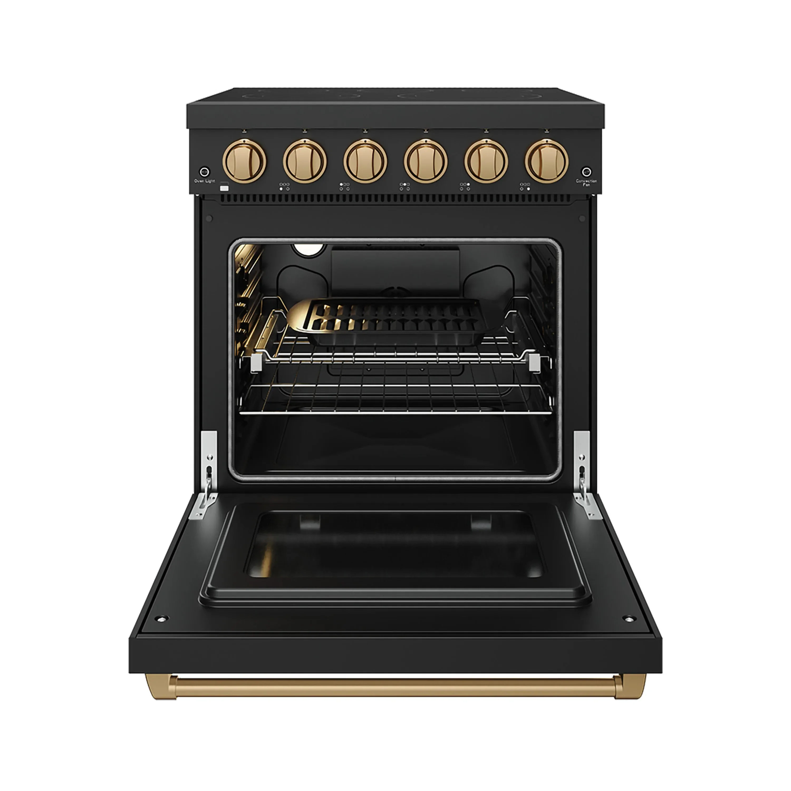 Gordon Ramsay by Thor Kitchen 30-Inch Professional Electric Range with Precision Knob Control in Black and Bronze (RSE30PB-BRZ) - Image 5