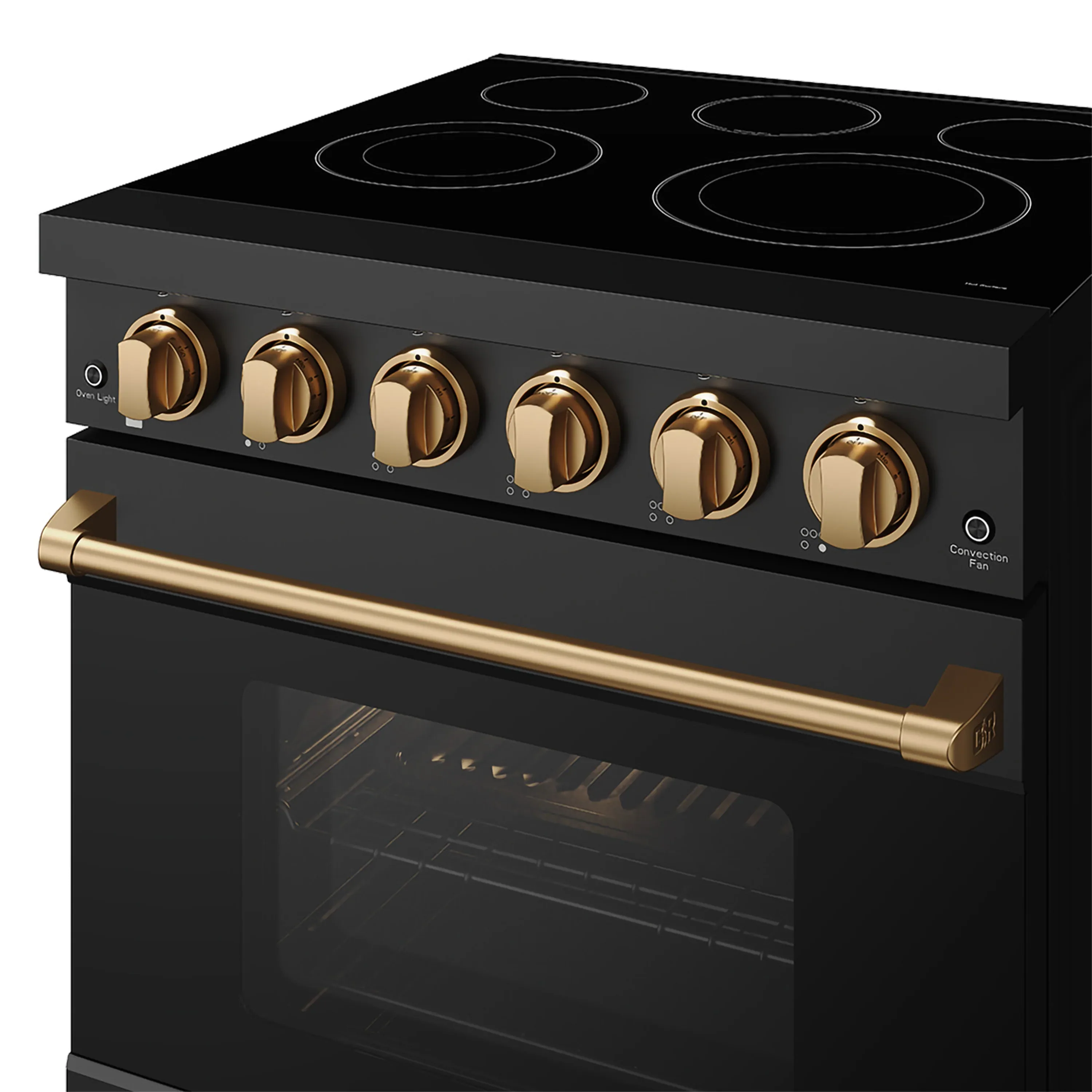 Gordon Ramsay by Thor Kitchen 30-Inch Professional Electric Range with Precision Knob Control in Black and Bronze (RSE30PB-BRZ) - Image 7