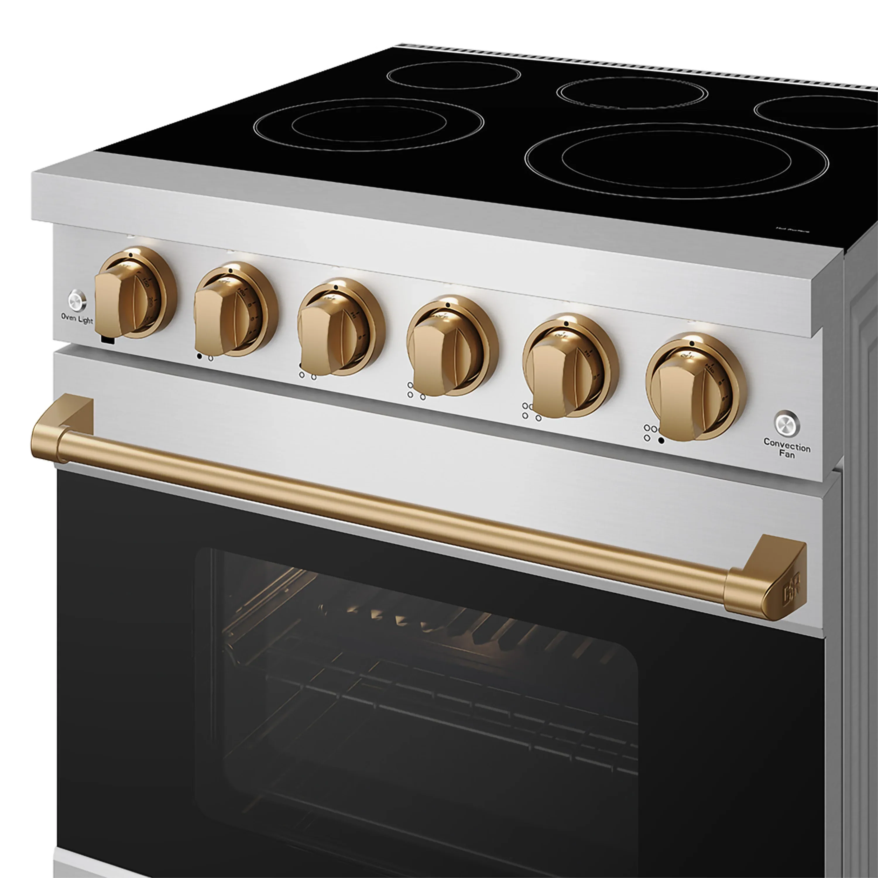 Gordon Ramsay by Thor Kitchen 30-Inch Professional Electric Range with Precision Knob Control in Stainless Steel and Bronze (RSE30P-BRZ) - Image 7