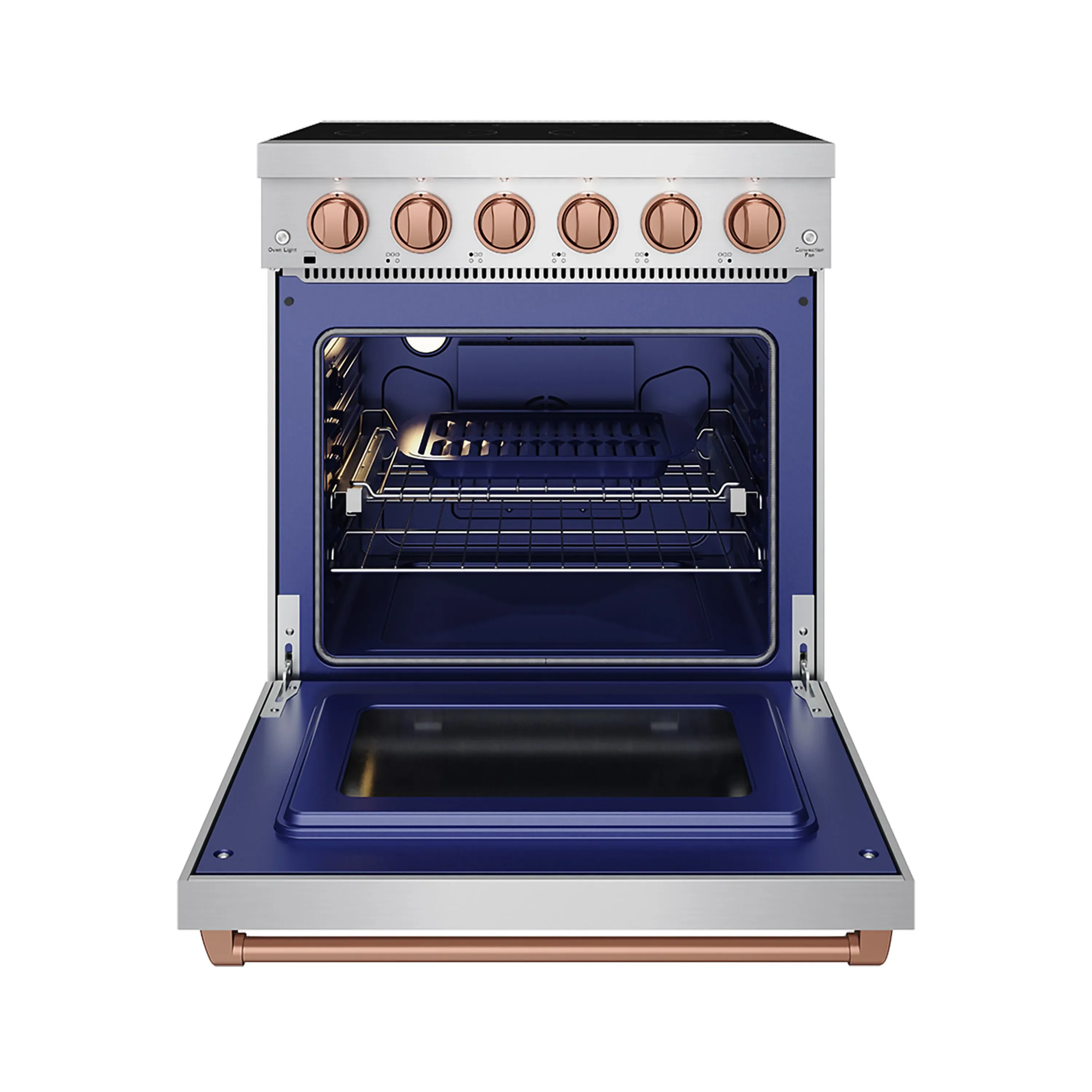 Gordon Ramsay by Thor Kitchen 30-Inch Professional Electric Range with Precision Knob Control in Stainless Steel and Rose Gold (RSE30P-RSG) - Image 5
