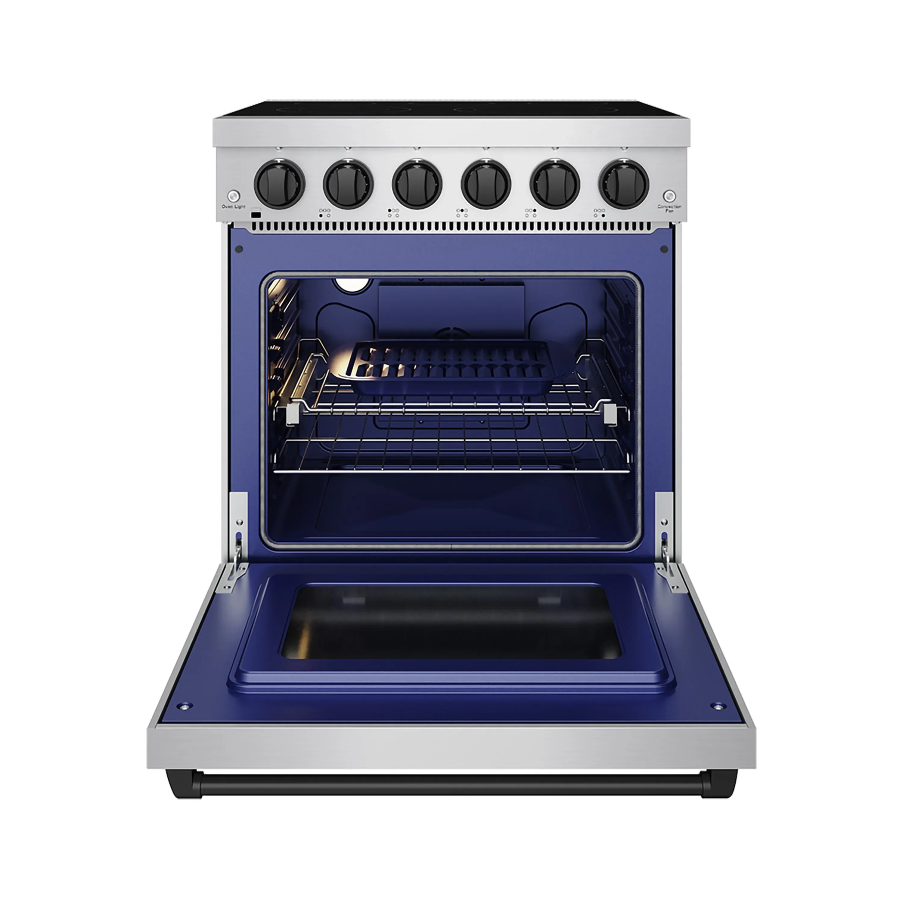Gordon Ramsay by Thor Kitchen 30-Inch Professional Electric Range with Precision Knob Control in Stainless Steel with Black Trim (RSE30P-BLK) - Image 5