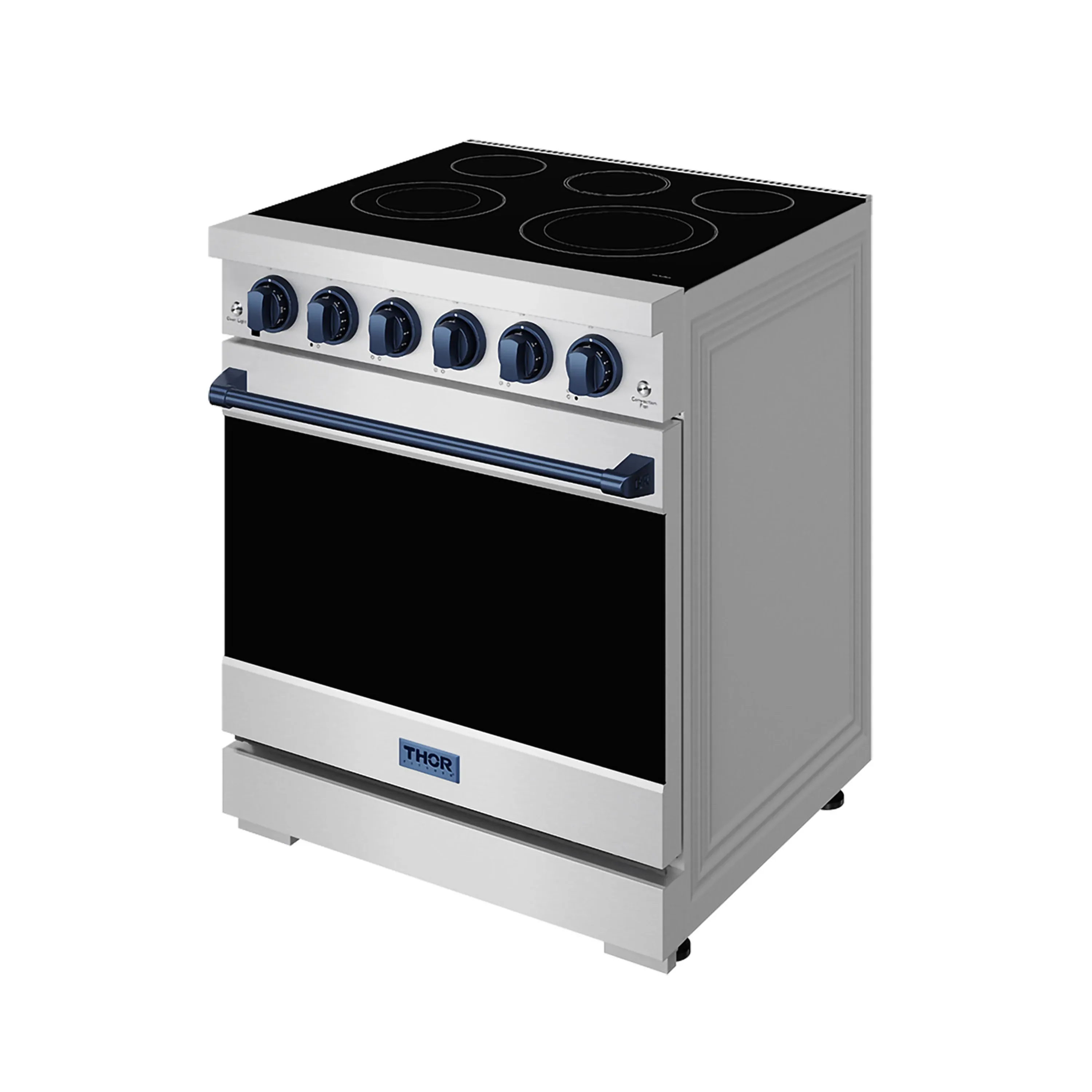 Gordon Ramsay by Thor Kitchen 30-Inch Professional Electric Range with Precision Knob Control in Stainless Steel and Blue (RSE30P-BLU) - Image 3