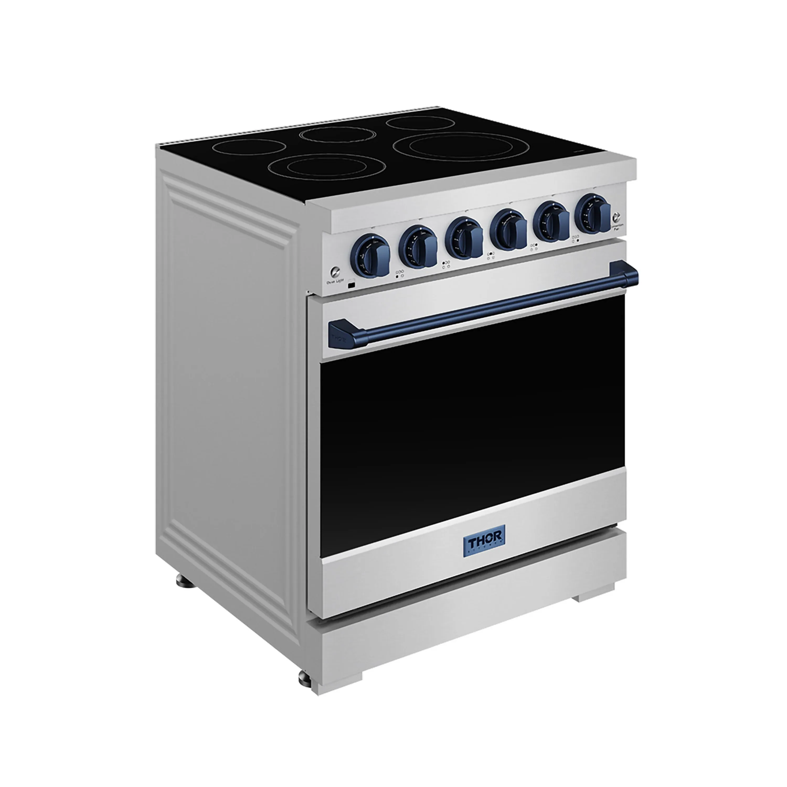 Gordon Ramsay by Thor Kitchen 30-Inch Professional Electric Range with Precision Knob Control in Stainless Steel and Blue (RSE30P-BLU) - Image 4