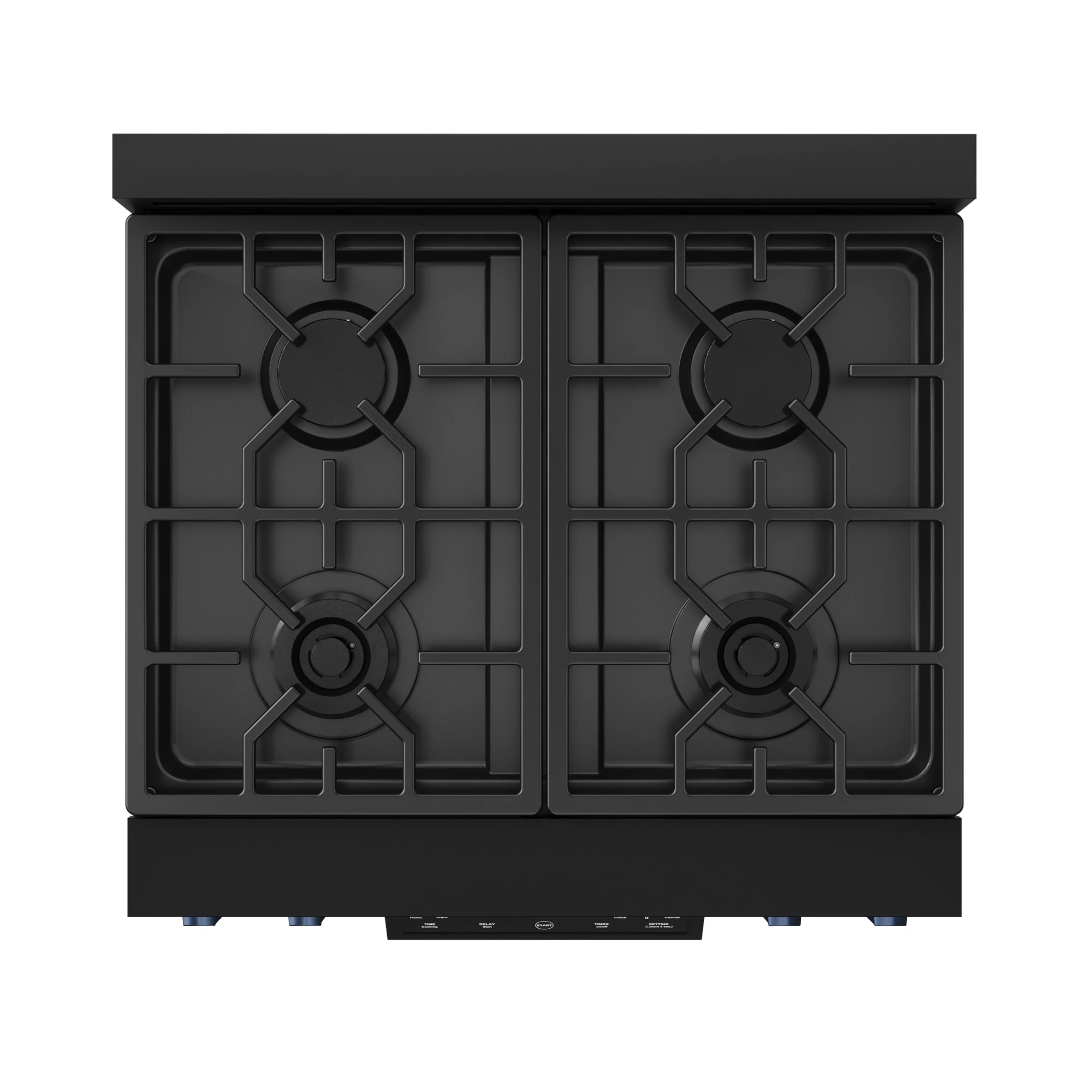 Gordon Ramsay by Thor Kitchen 30-Inch Professional Propane Gas Range with Tilt Panel Touch Control and 4.55 Cu. Ft. Self Clean Oven in Black with Navy Blue Trim (RSG30BLP-BLU) - Image 9