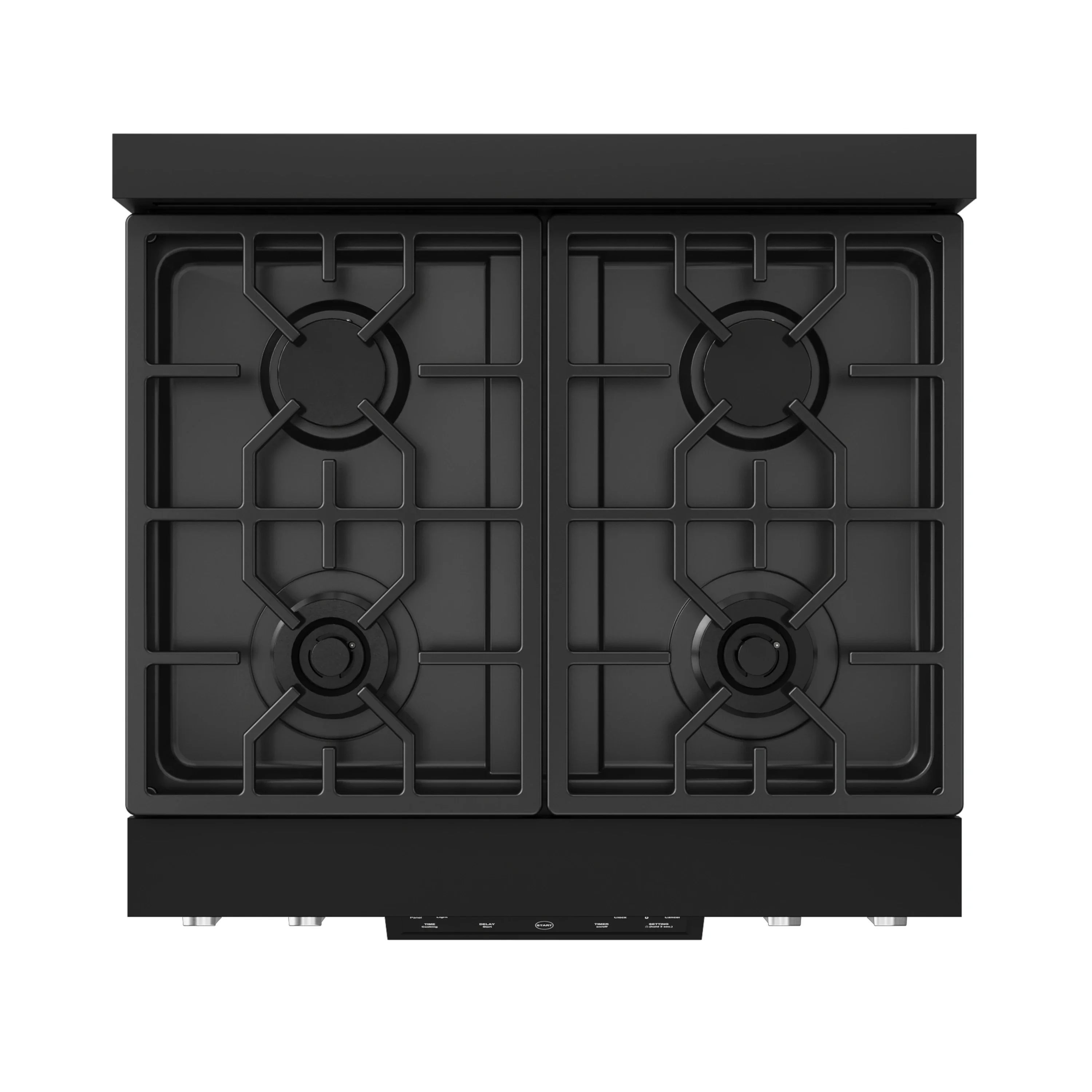 Gordon Ramsay by Thor Kitchen 30-Inch Professional Propane Gas Range with Tilt Panel Touch Control and 4.55 Cu. Ft. Self Clean Oven in Black with Stainless Steel Trim (RSG30BLP-SS) - Image 9