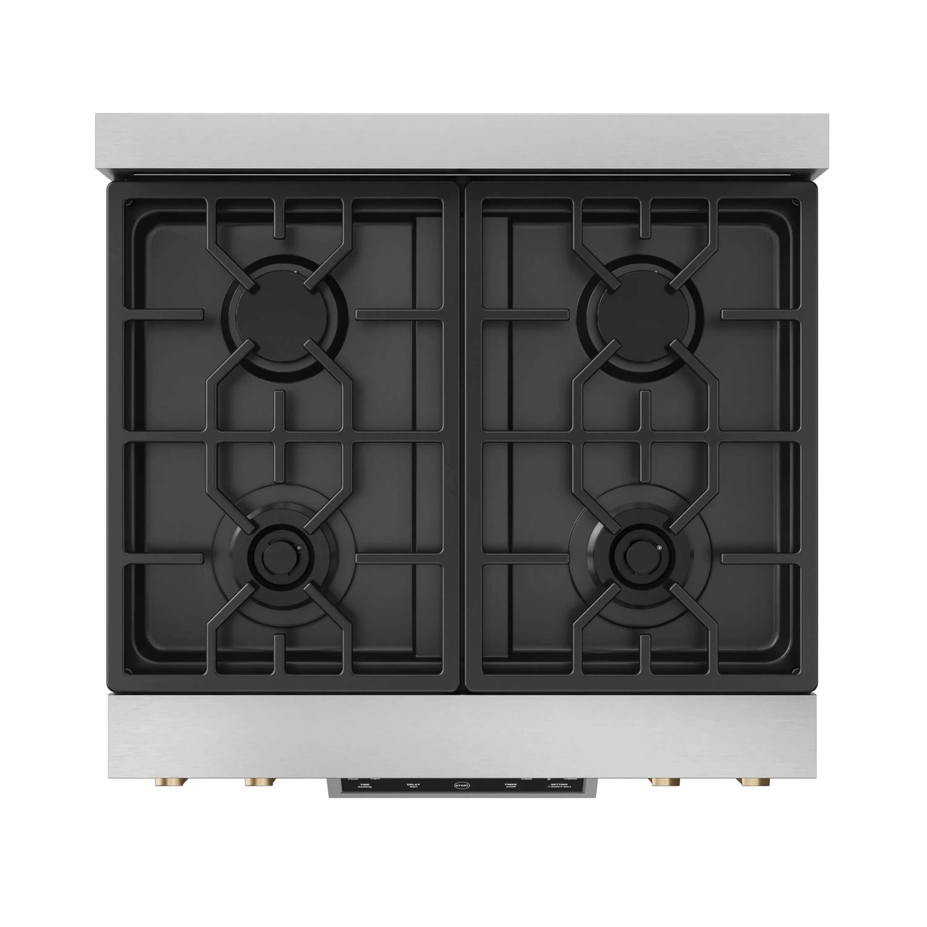Gordon Ramsay by Thor Kitchen 30-Inch Professional Propane Gas Range with Tilt Panel Touch Control and 4.55 Cu. Ft. Self Clean Oven in Stainless Steel with Bronze Trim (RSG30LP-BRZ) - Image 9