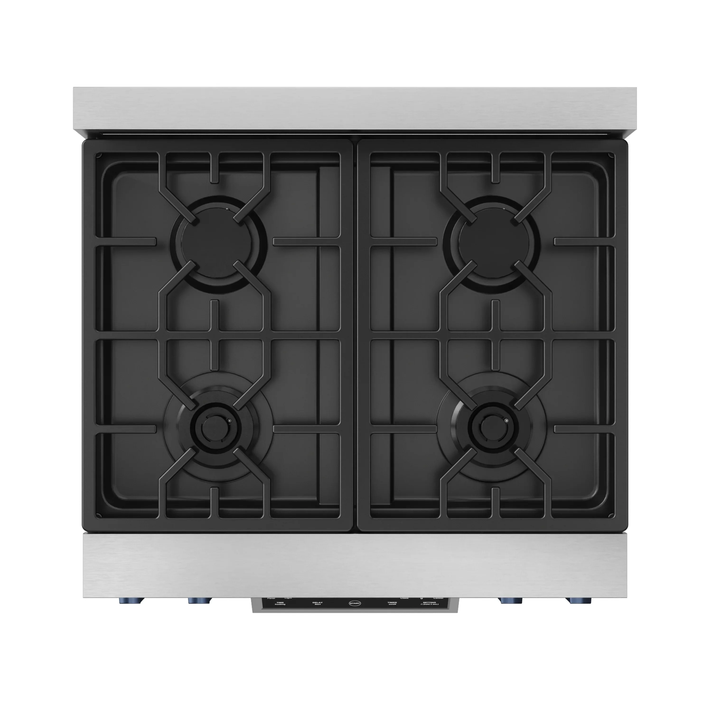 Gordon Ramsay by Thor Kitchen 30-Inch Professional Propane Gas Range with Tilt Panel Touch Control and 4.55 Cu. Ft. Self Clean Oven in Stainless Steel with Navy Blue Trim (RSG30LP-BLU) - Image 9
