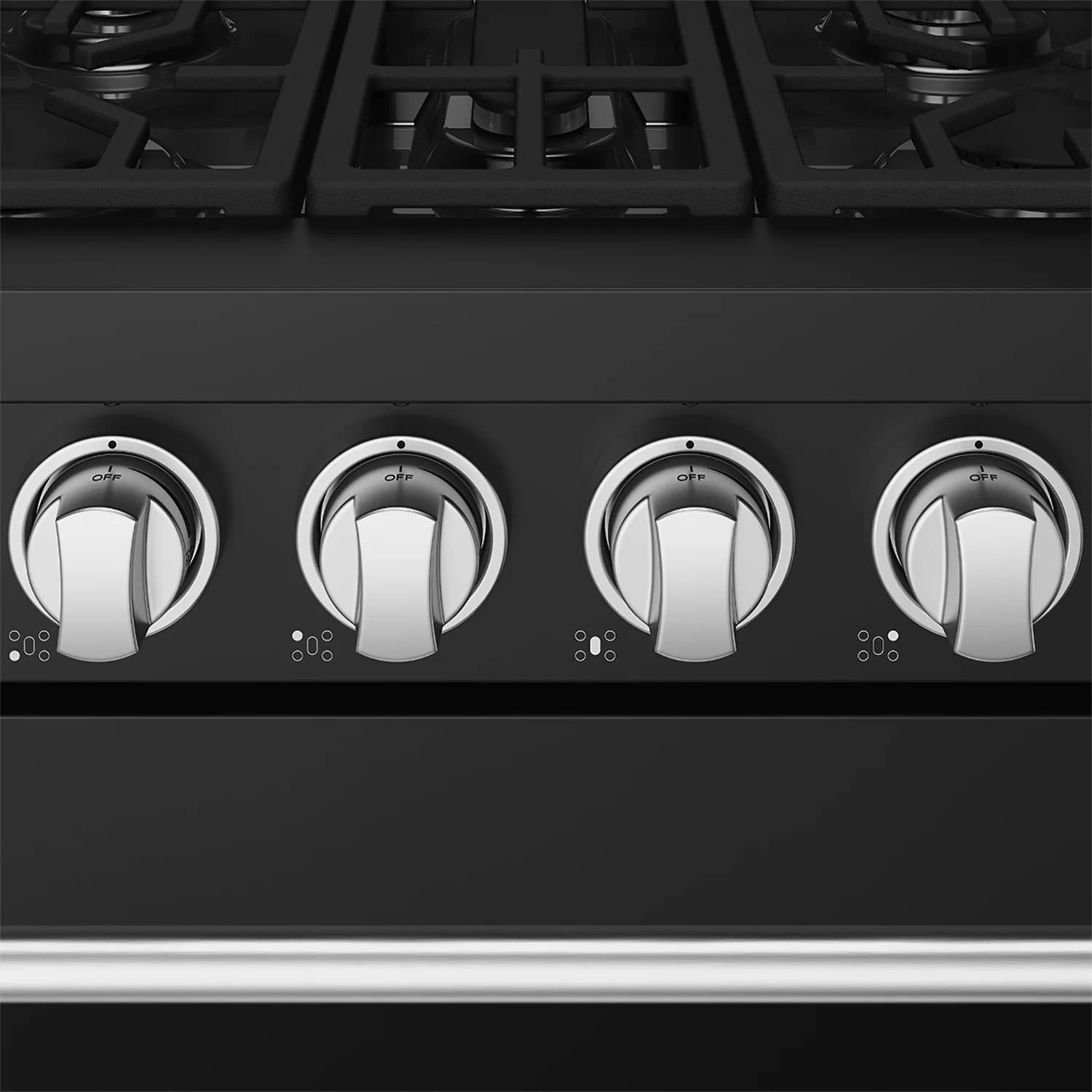 Gordon Ramsay by Thor Kitchen 30-Inch Professional Gas Range with Precision Knob Control in Black with Stainless Steel Trim (RSG30PB-SS) - Image 9
