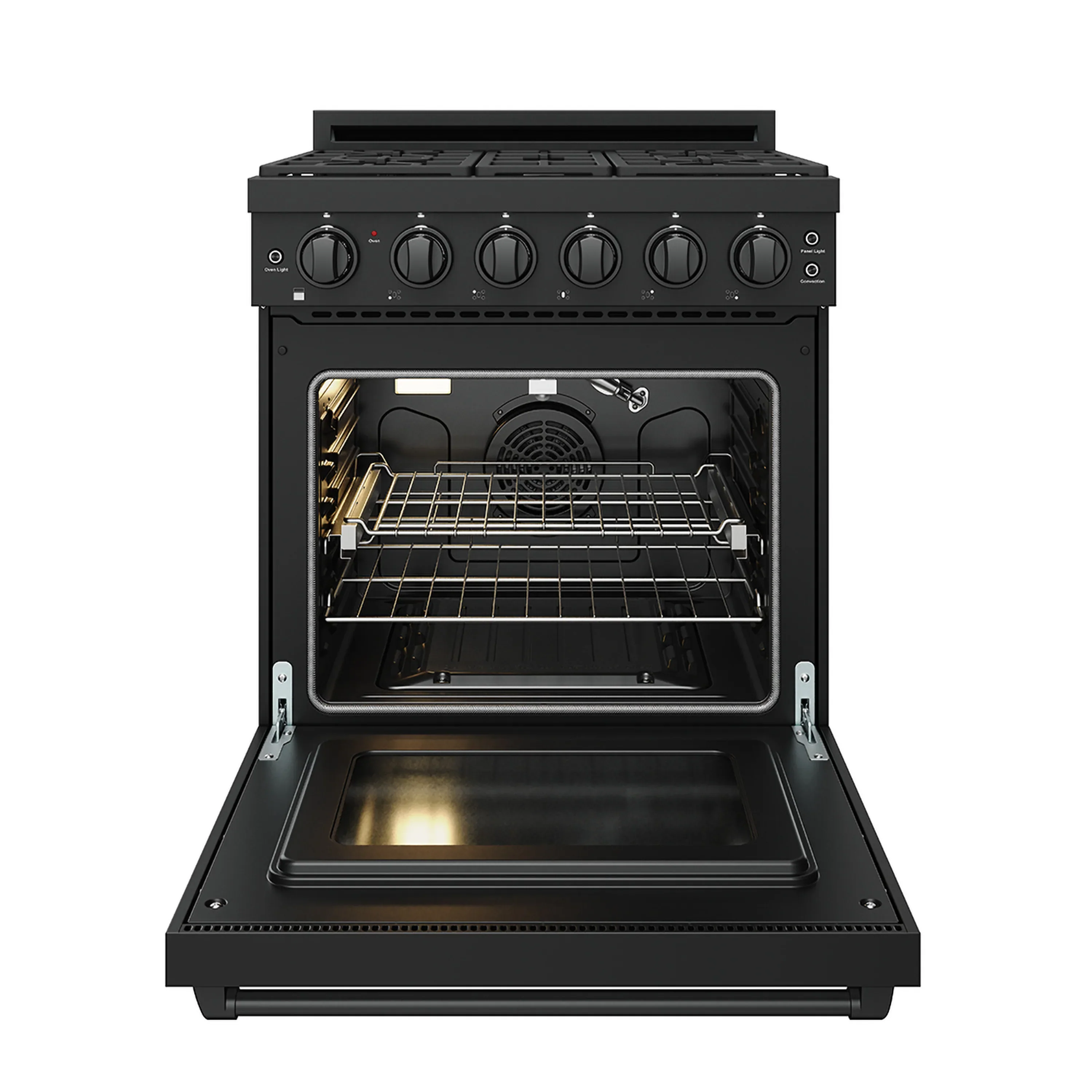 Gordon Ramsay by Thor Kitchen 30-Inch Professional Liquid Propane with Precision Knob Control in Black (RSG30PBLP) - Image 6